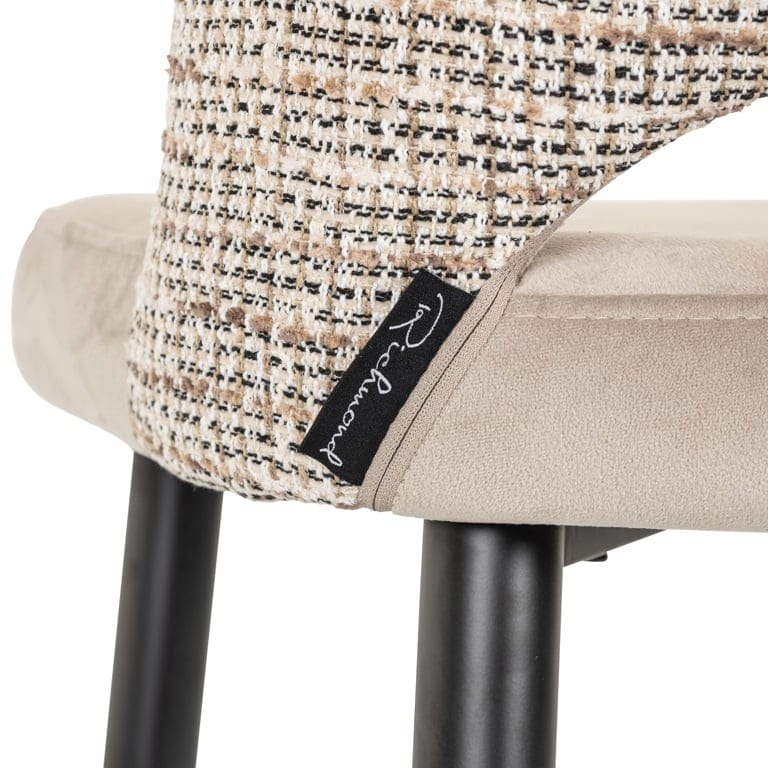 Bar stool Tabitha trendy nature / quartz khaki fire retardan (Be Trendy 01 Nature) - Image 11