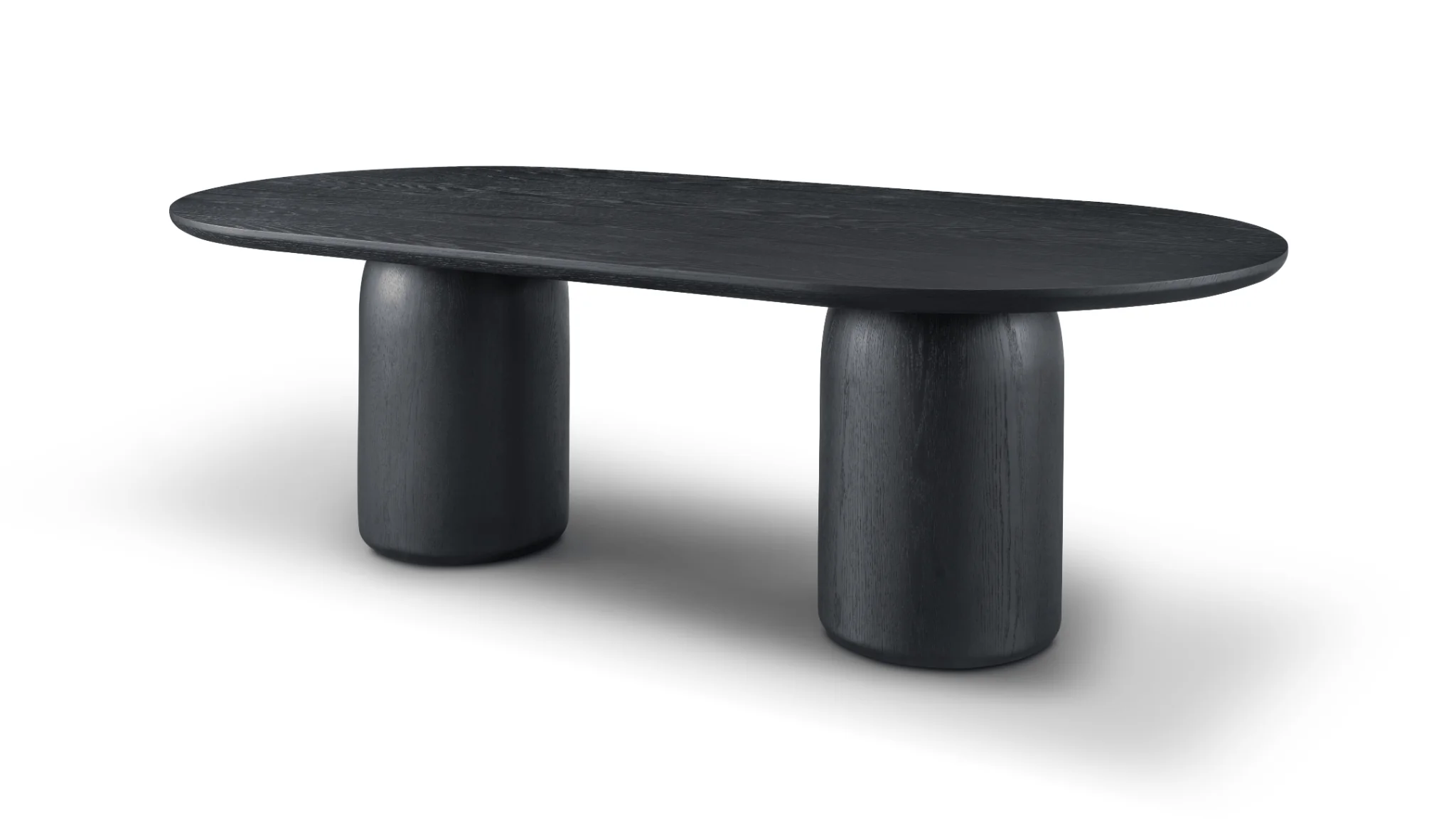 Basilca Dining Table 240 - Matte Black - Image 3