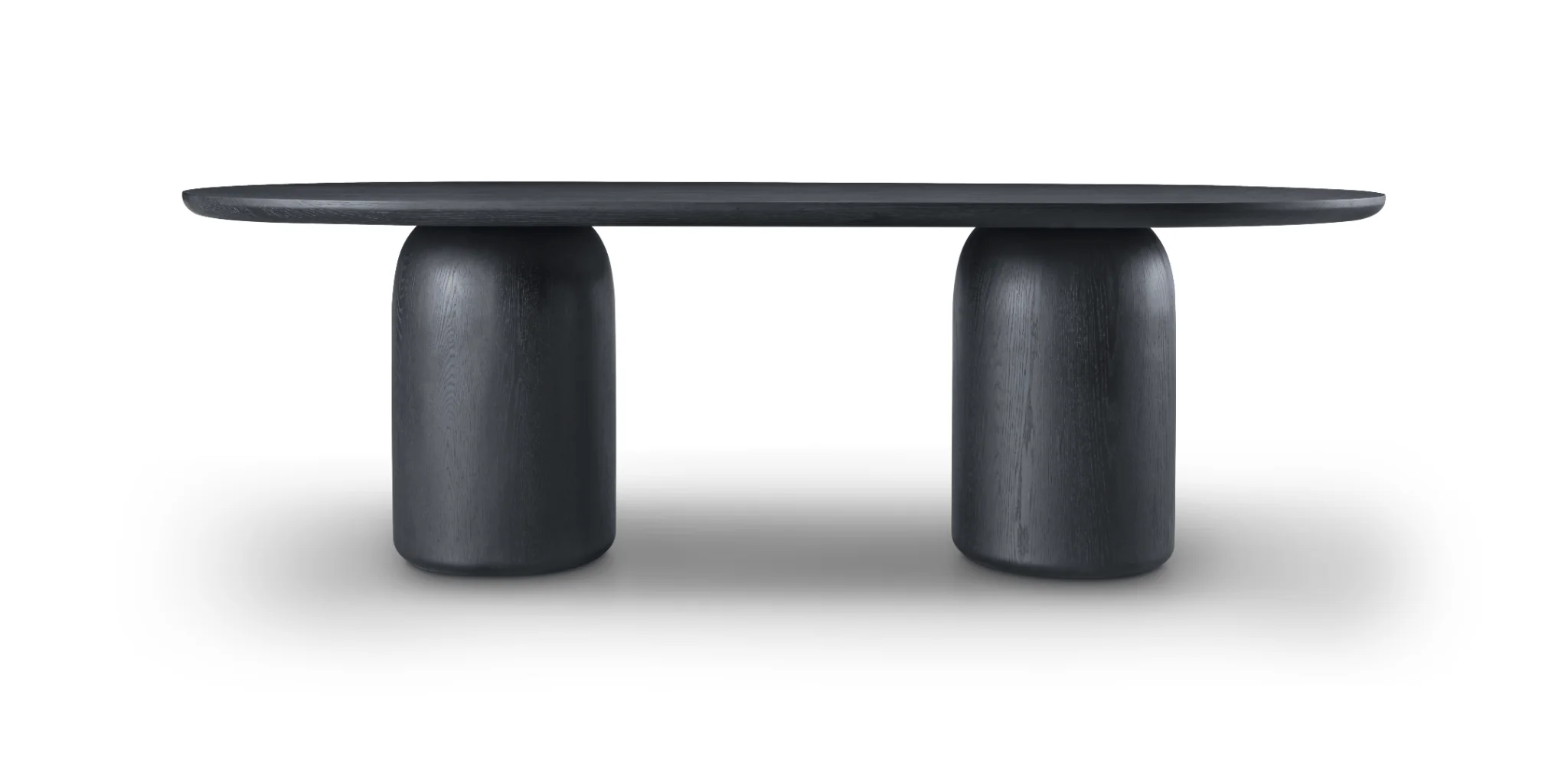 Basilca Dining Table 240 - Matte Black - Image 4