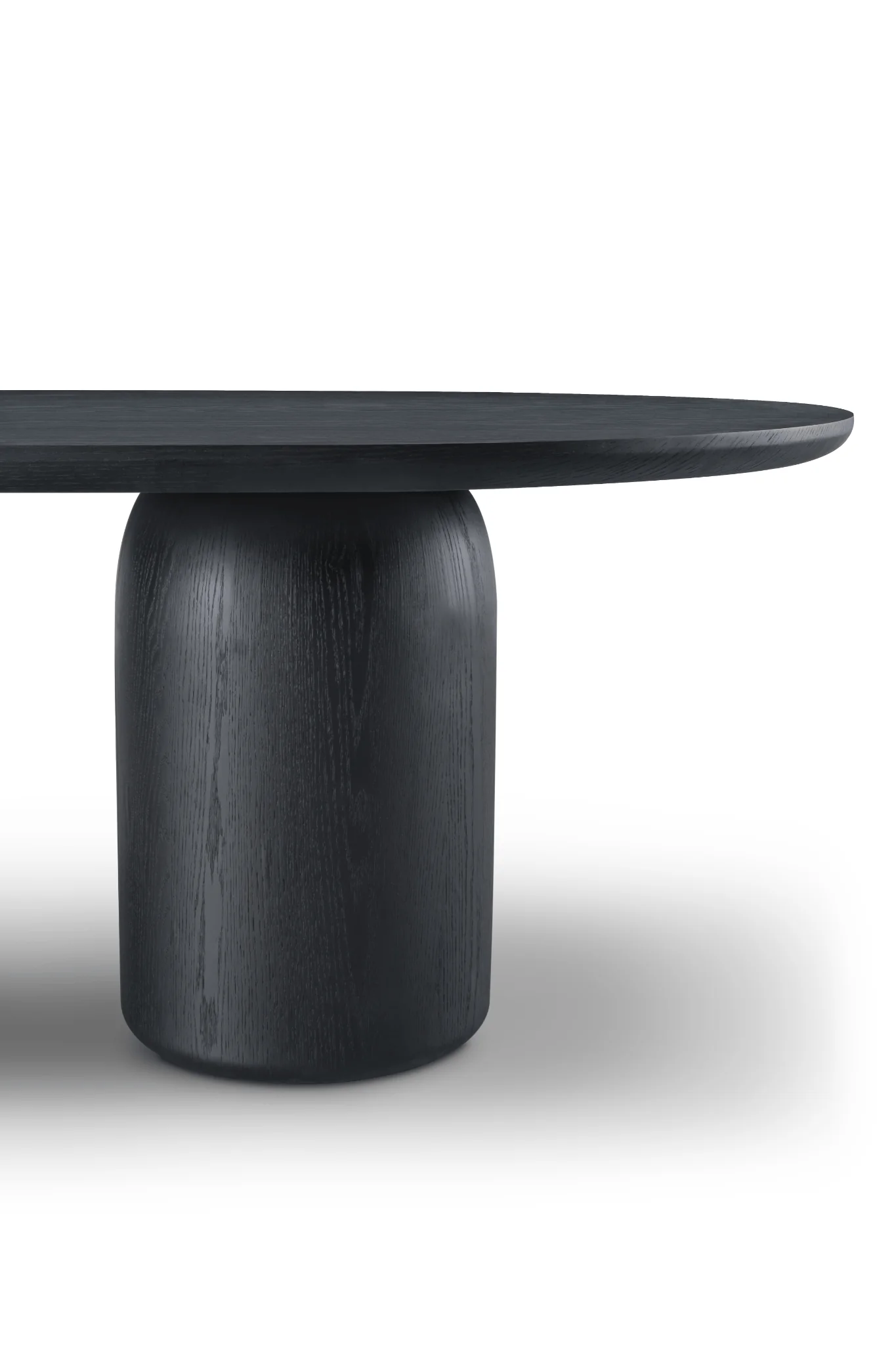 Basilca Dining Table 240 - Matte Black - Image 5