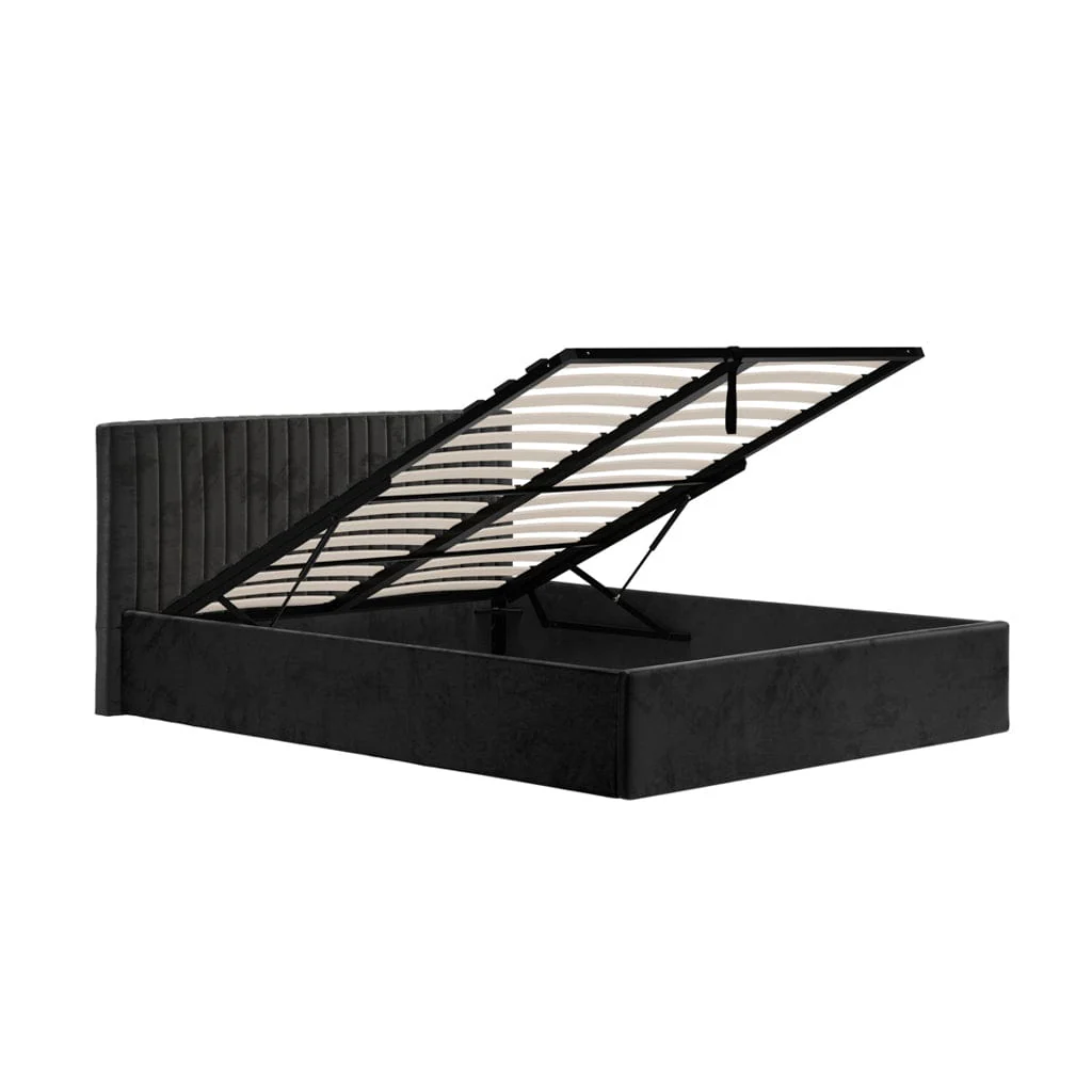Berlin Black King Bed | OUTLET - Image 4