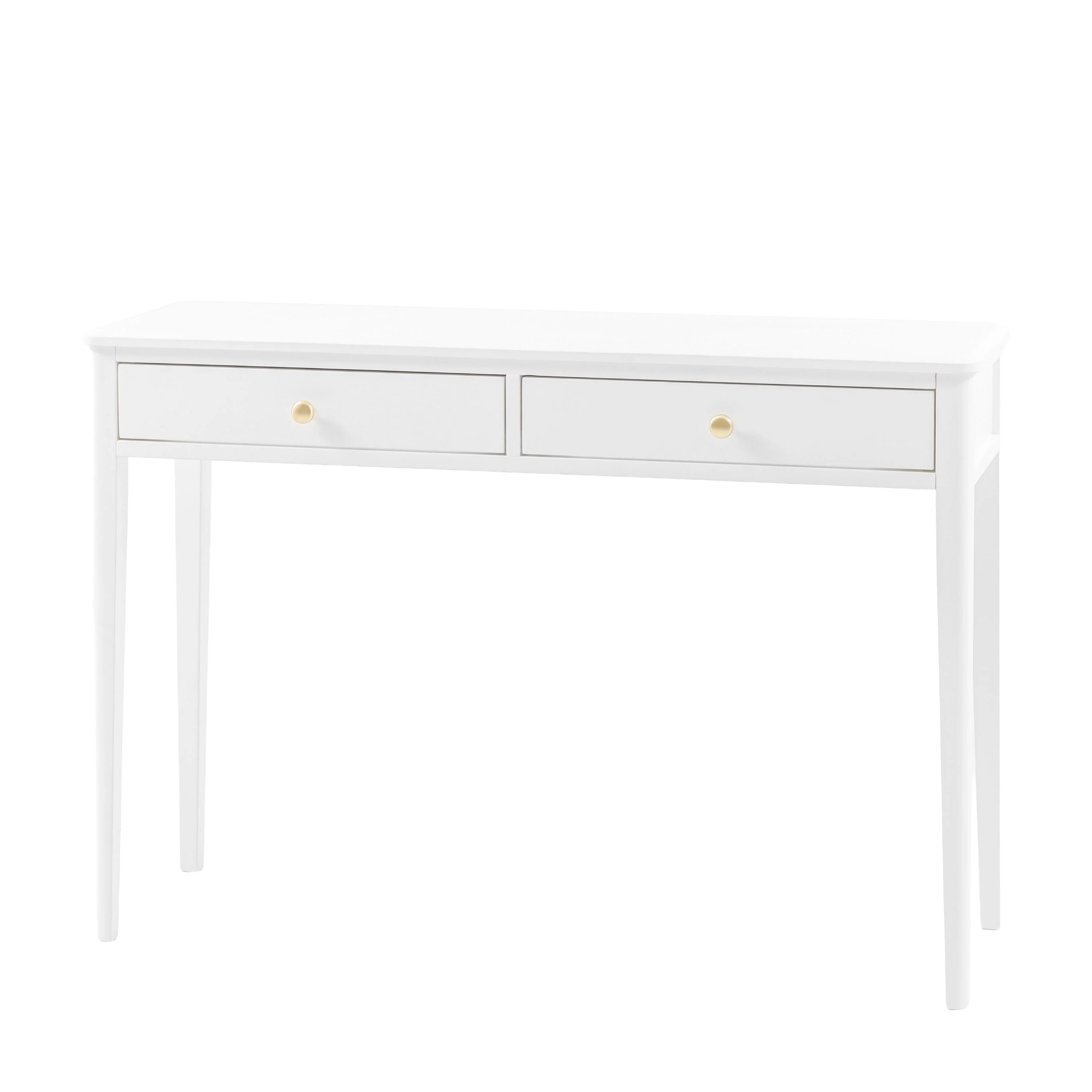 Acton 2 Drawer Console White - Image 4