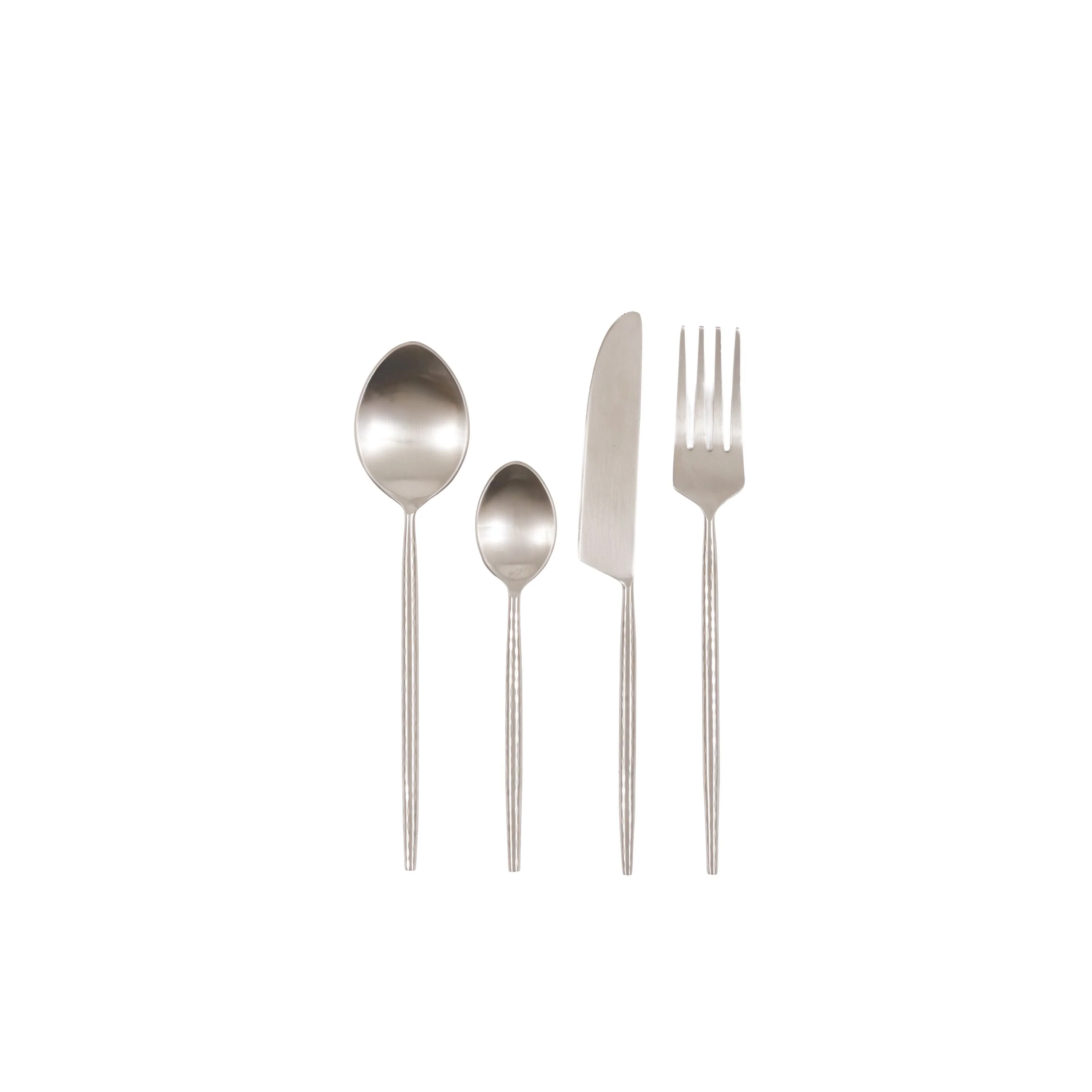 Alora Cutlery Pewter Set of 16