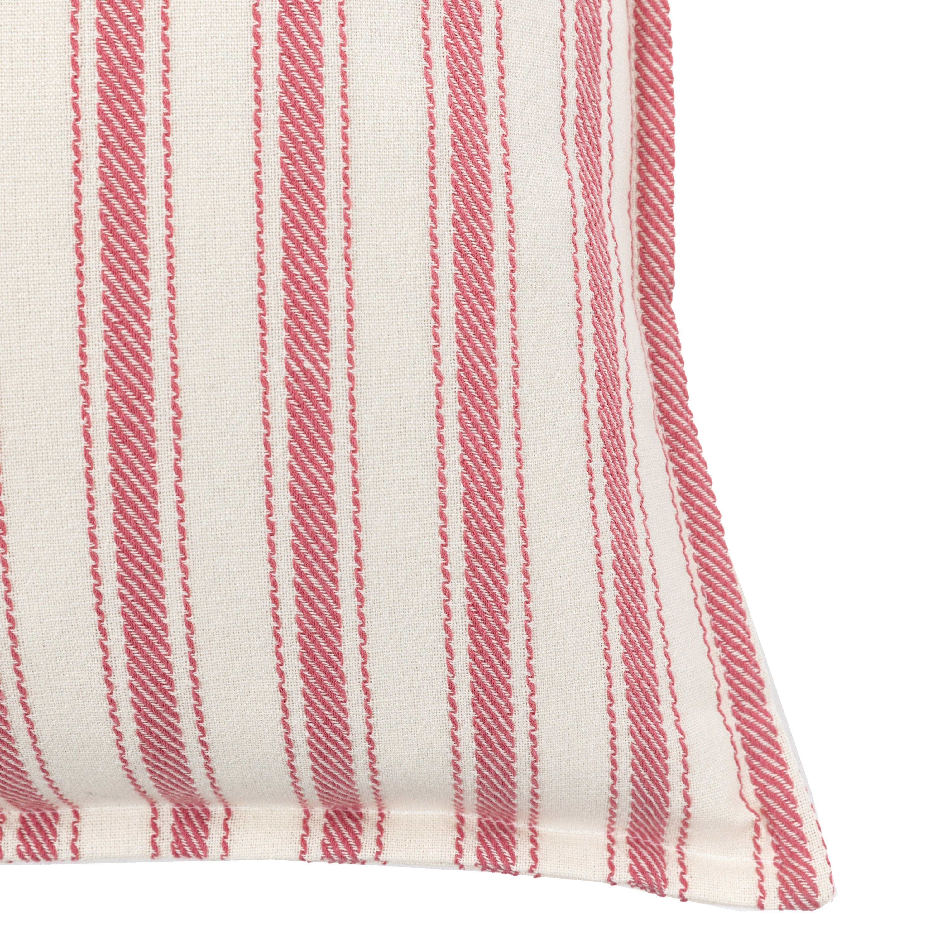 Alston Woven Stripe Cush Cranberry - Image 6