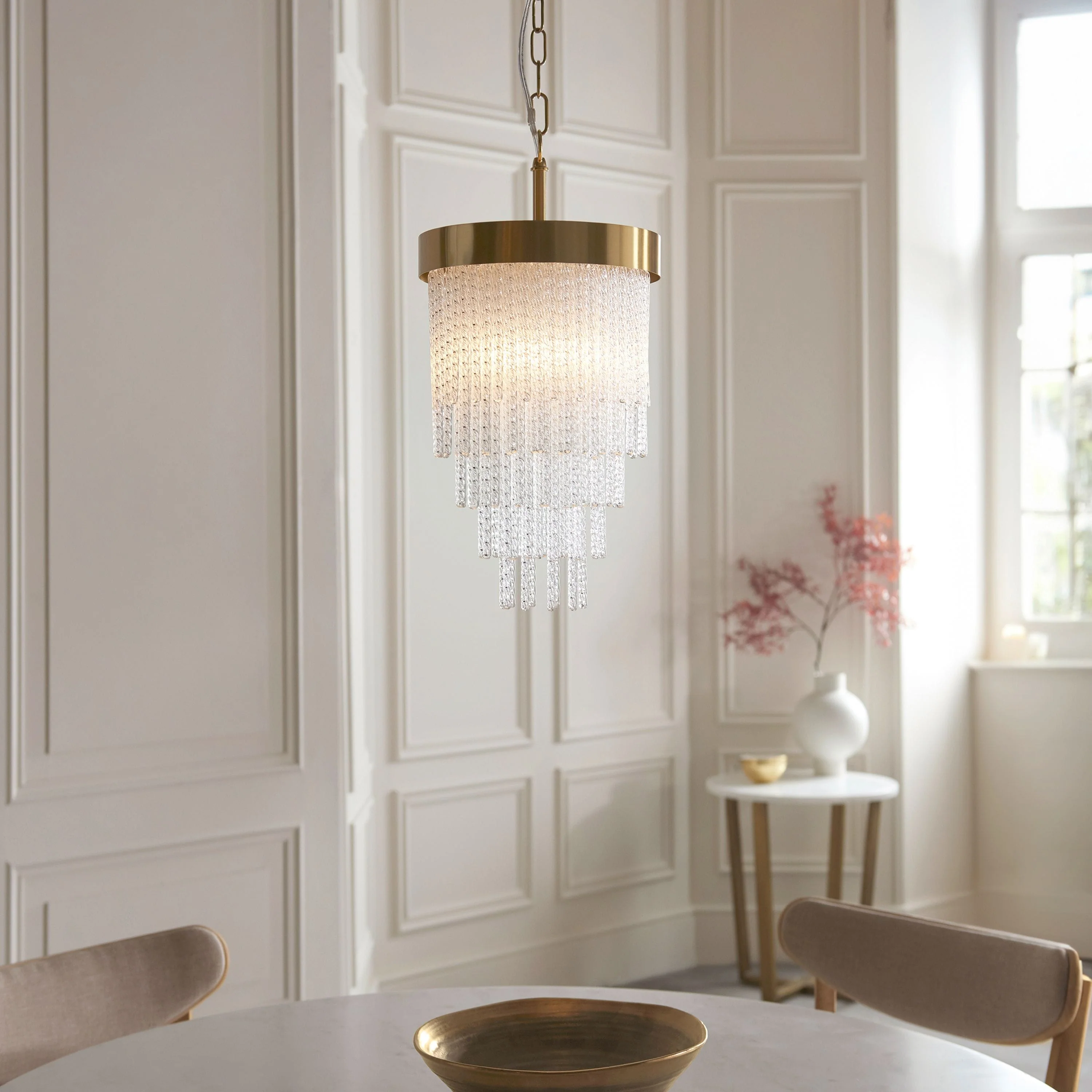 Anistoria 1 Pendant Light Brushed Aged Brass - Image 2