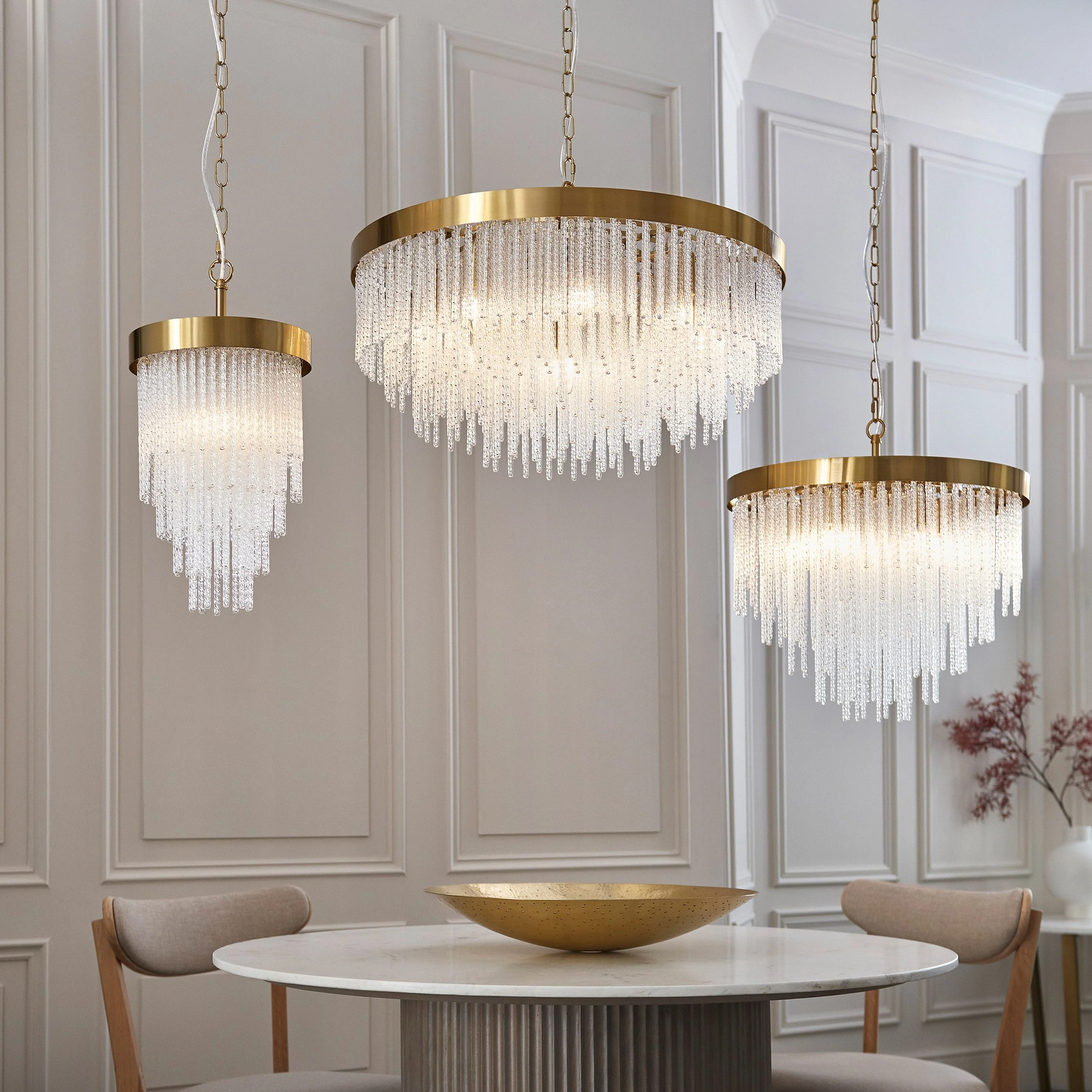 Anistoria 1 Pendant Light Brushed Aged Brass - Image 5