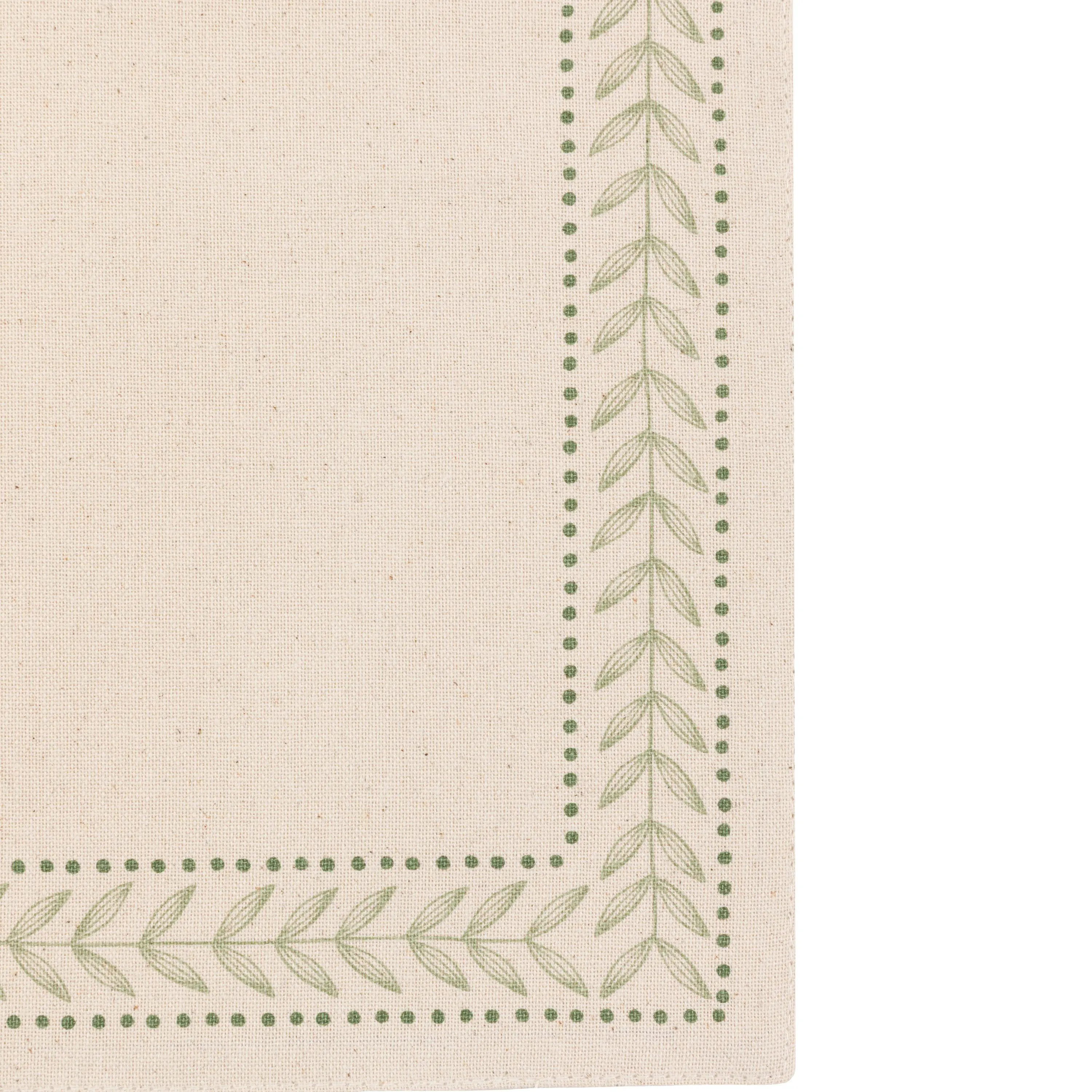 Arbor Leaf Placemats Natural 4pk - Image 7