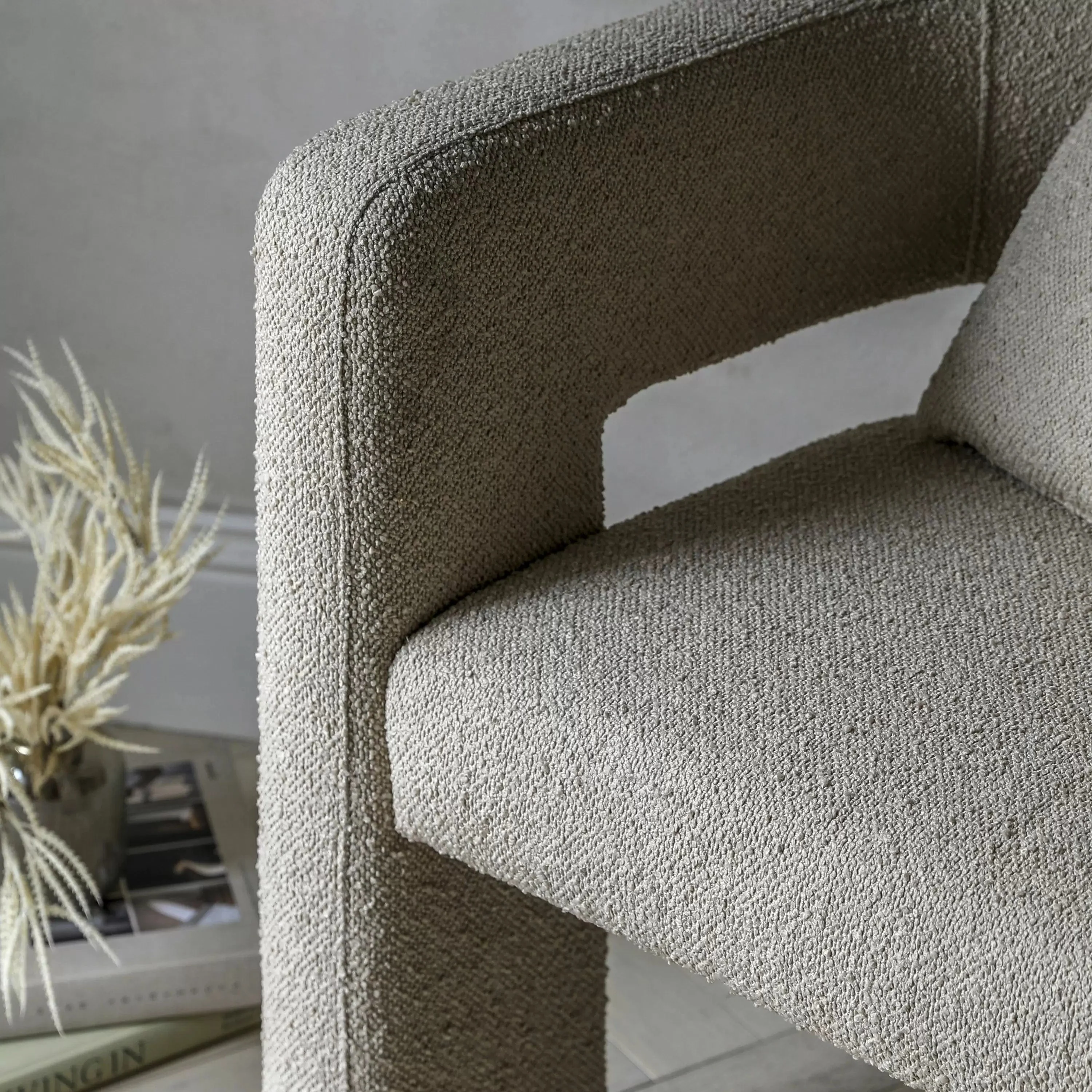 Welton Armchair Taupe - Image 5