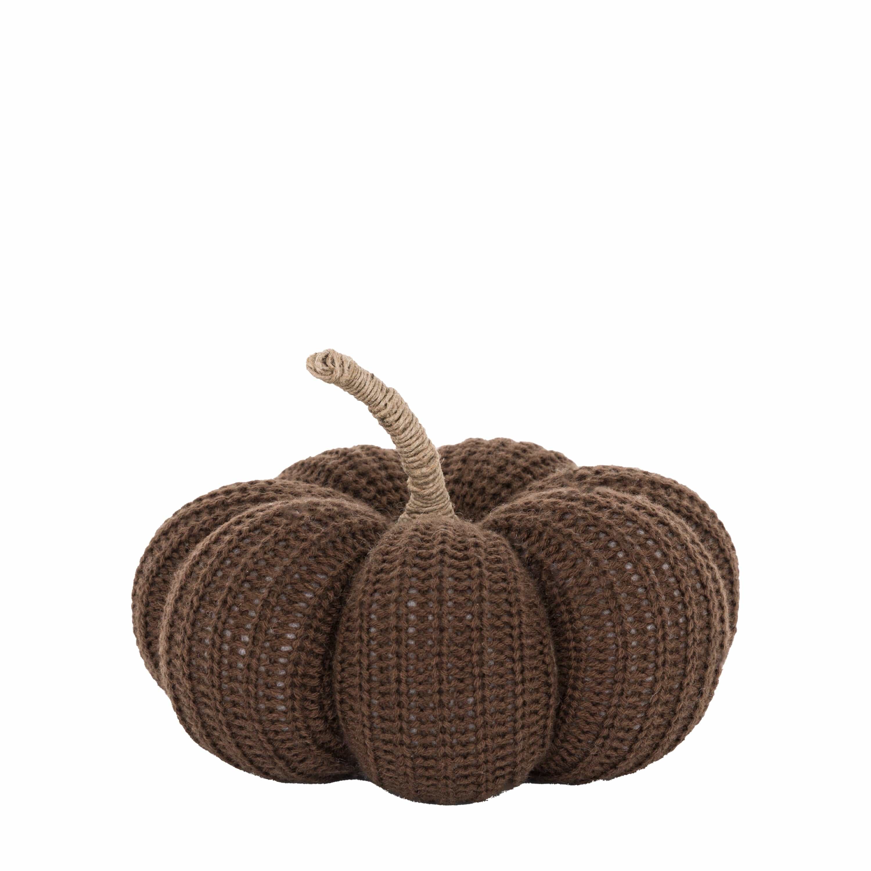 Autumn Knitted Pumpkin Brown - Image 8