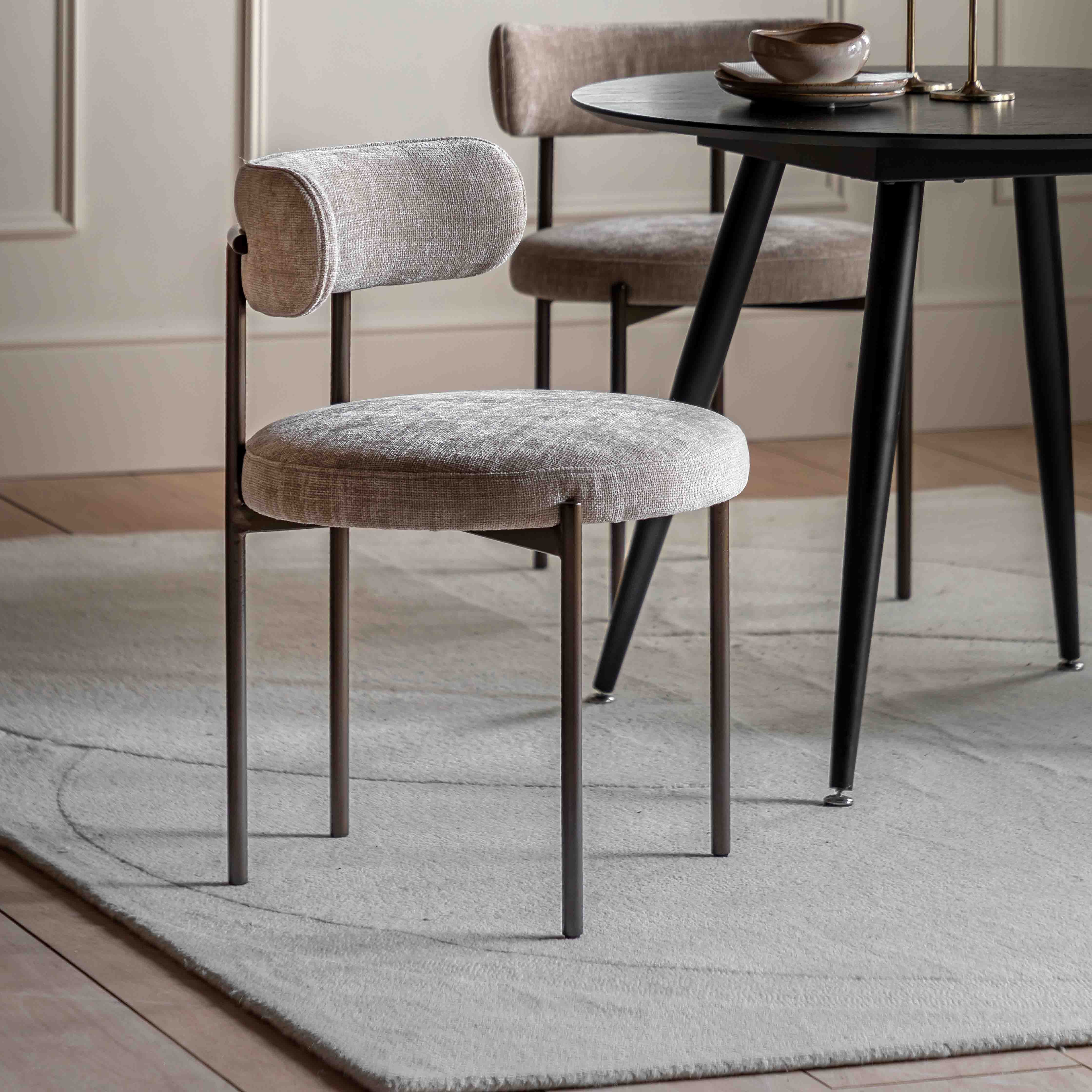Aveley Dining Chair Natural 2pk - Image 2