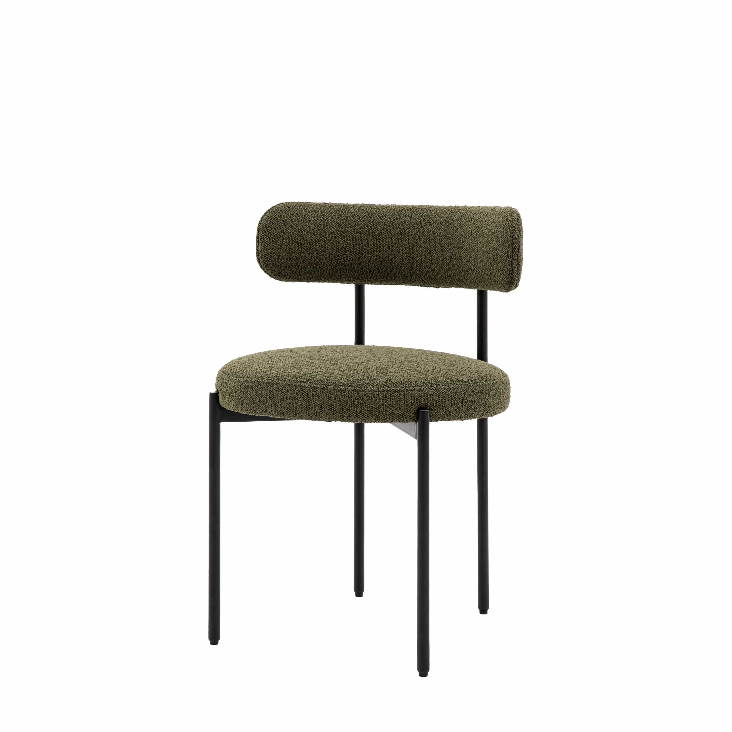 Aveley Dining Chair Green 2pk - Image 2