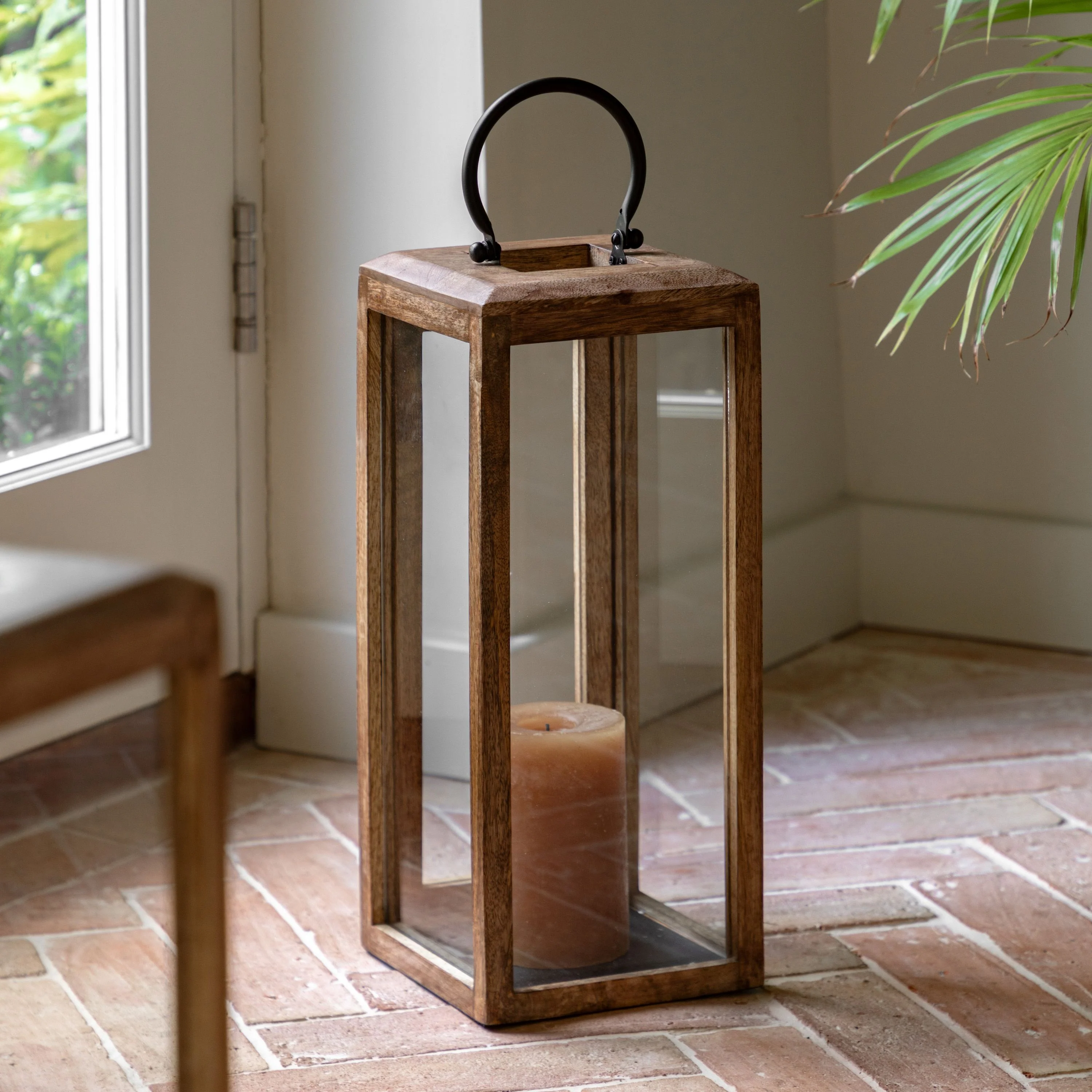 Ayna Wooden Lantern Large - Image 4