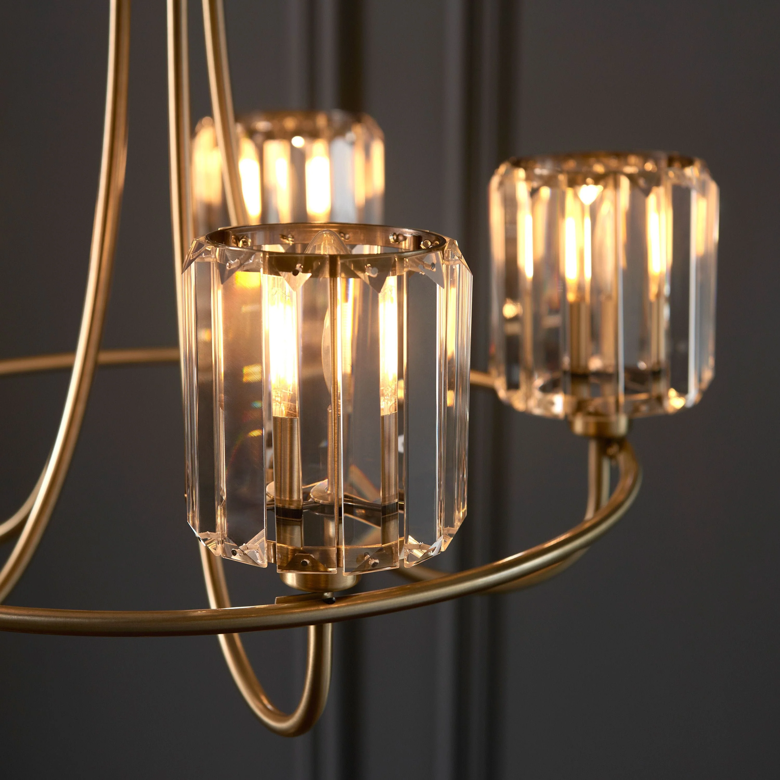 Berenice 5 Pendant Light Antique Brass - Image 5