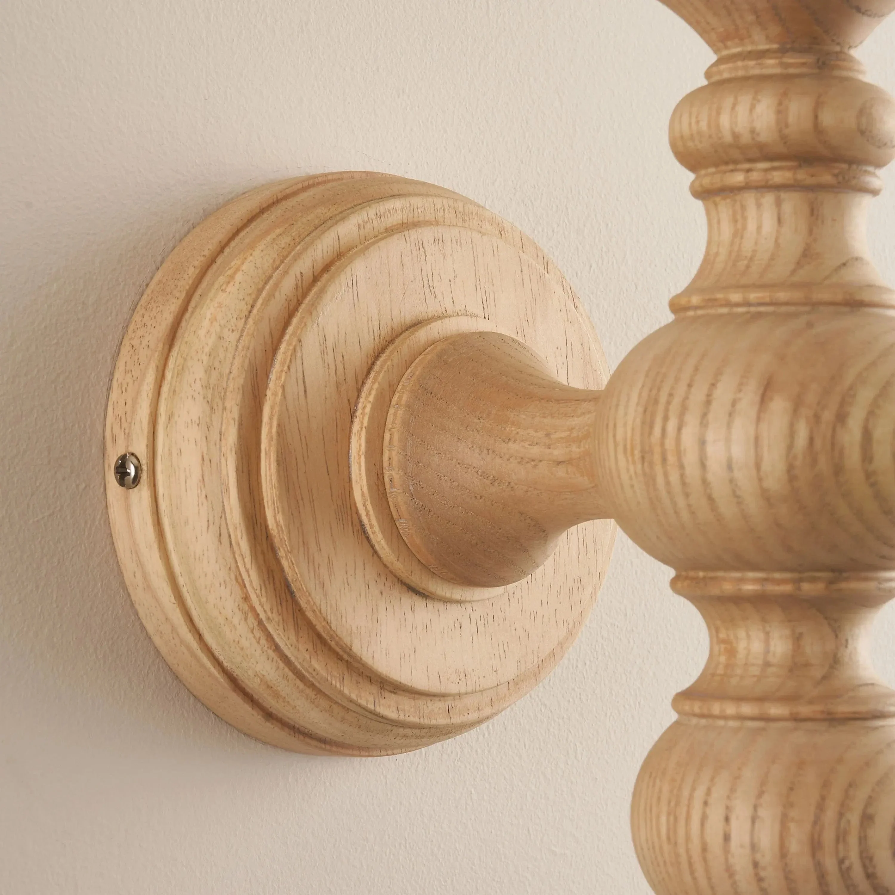 Biblow 1 Wall Light Natural Ash - Image 8