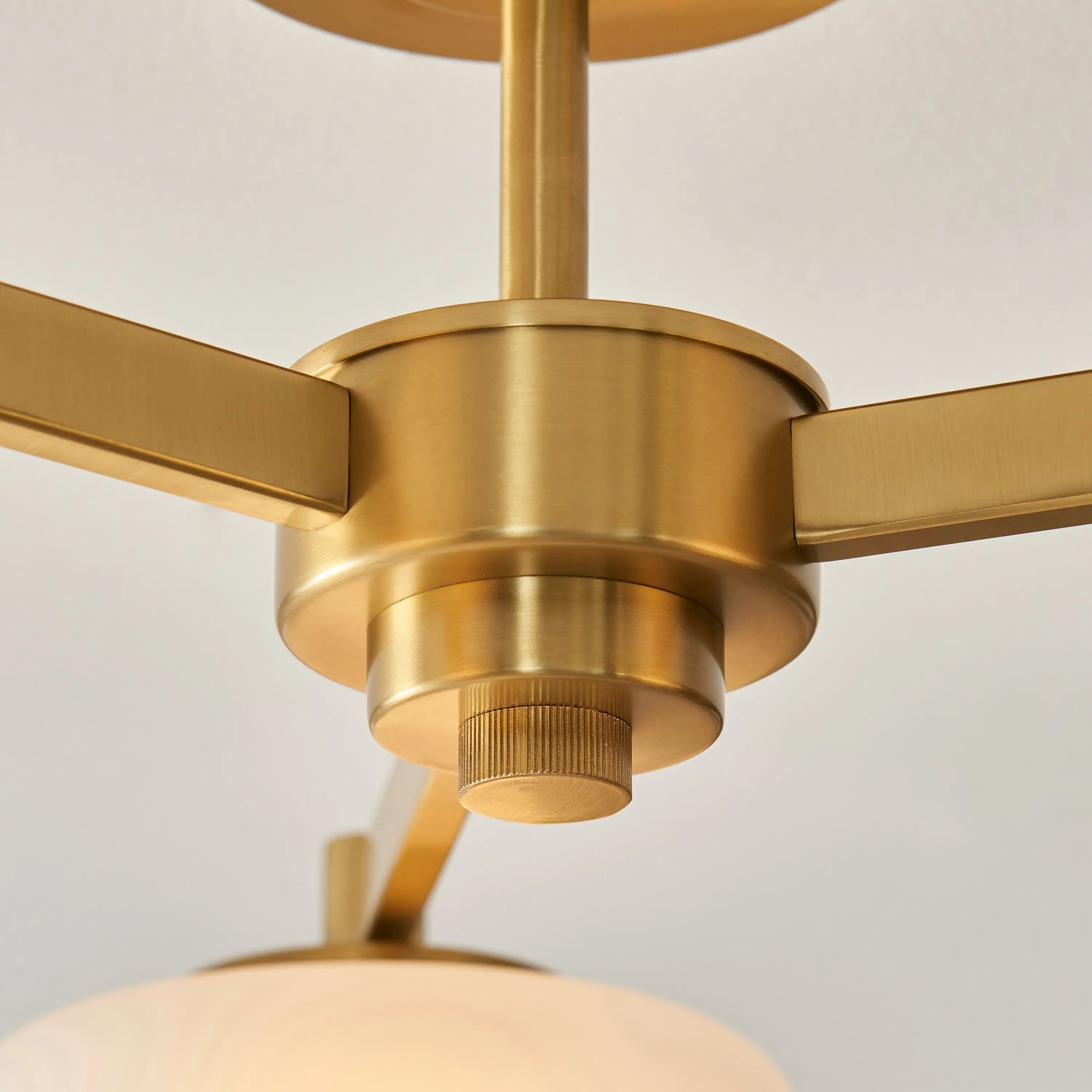 Boss Ceiling Light Brushed Aged Brass - Image 3