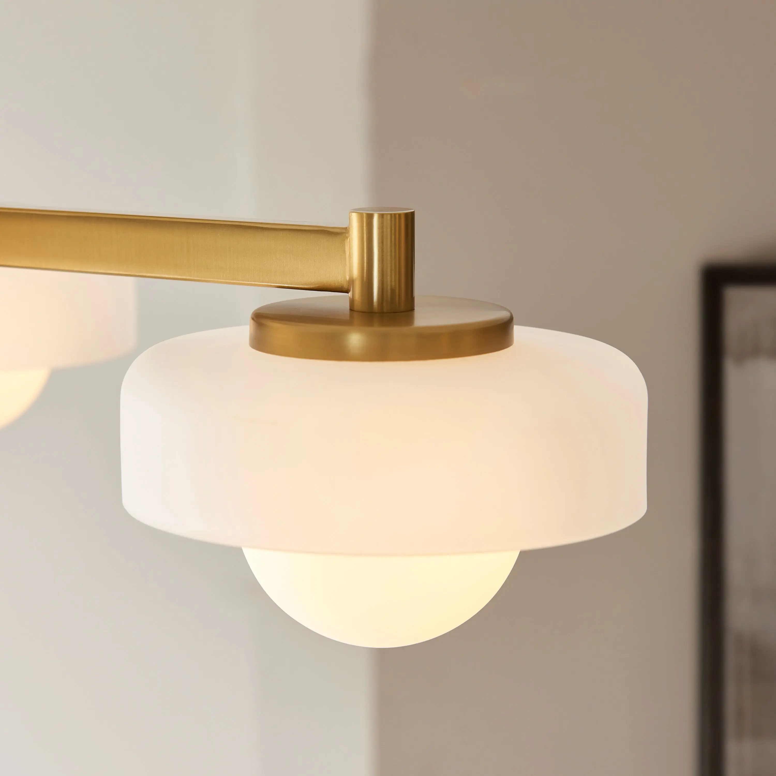 Boss Ceiling Light Brushed Aged Brass - Image 4