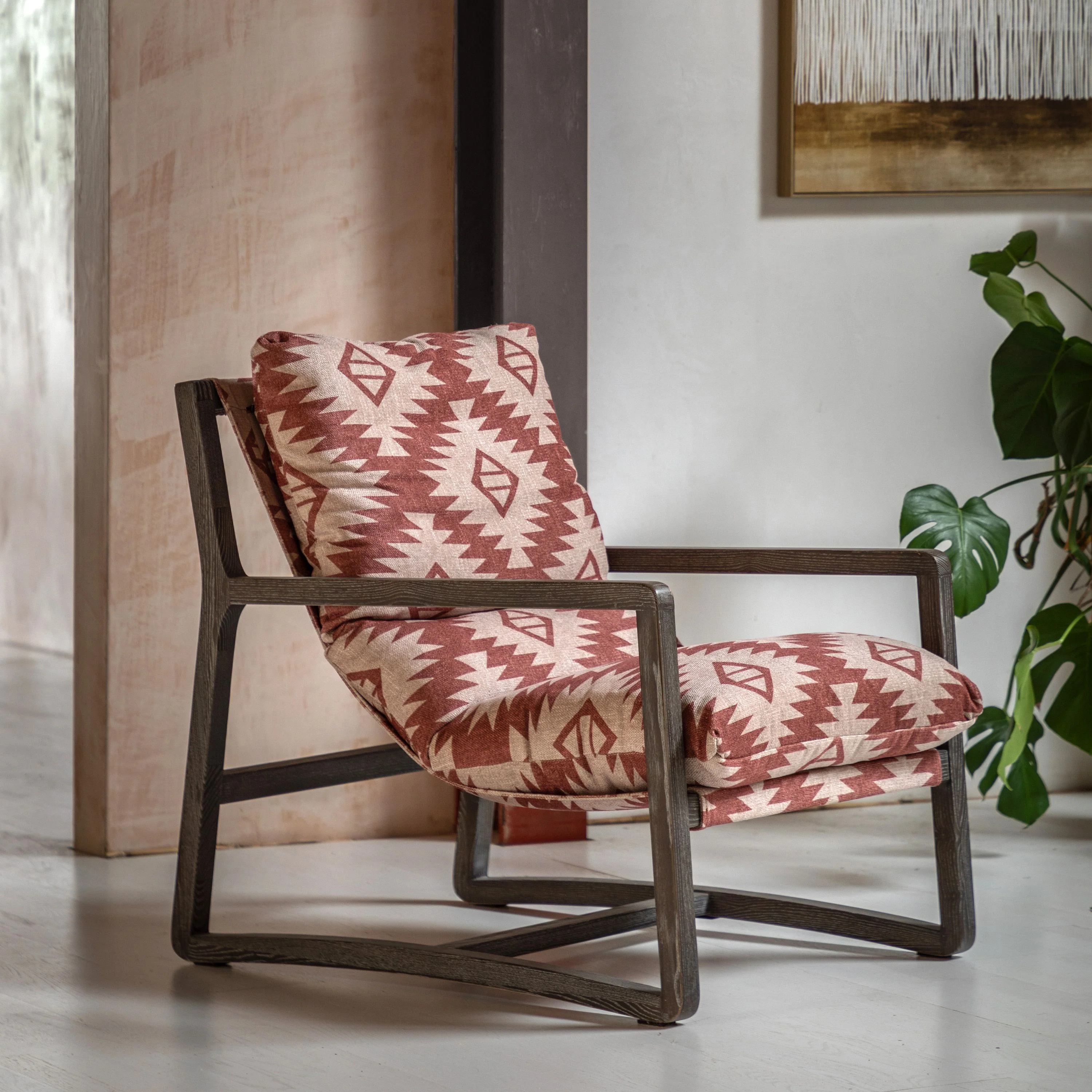 Burela Lounge Chair Mira Aztec - Image 2