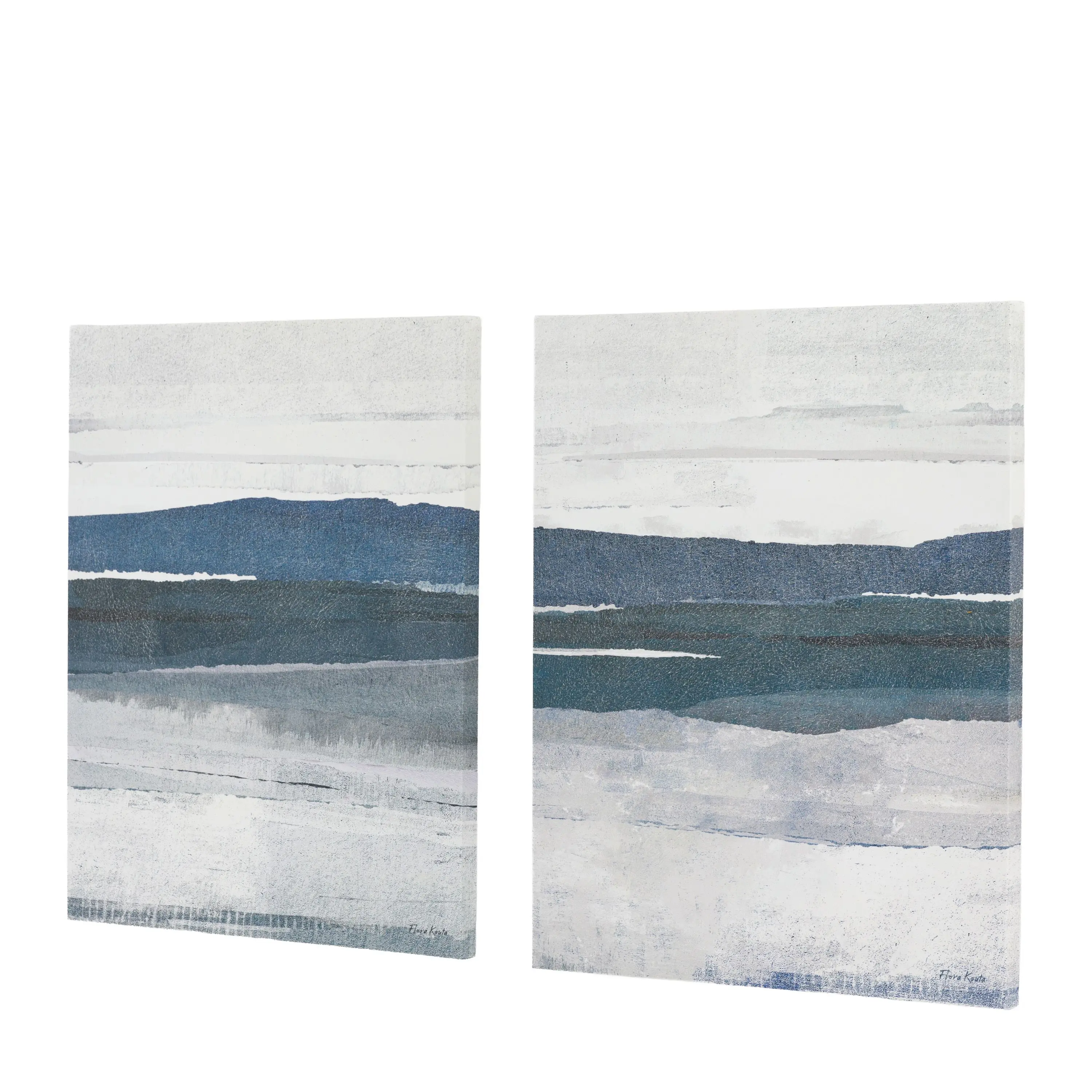 Calm and Collected Framed Canvas Set of 2 - Image 2