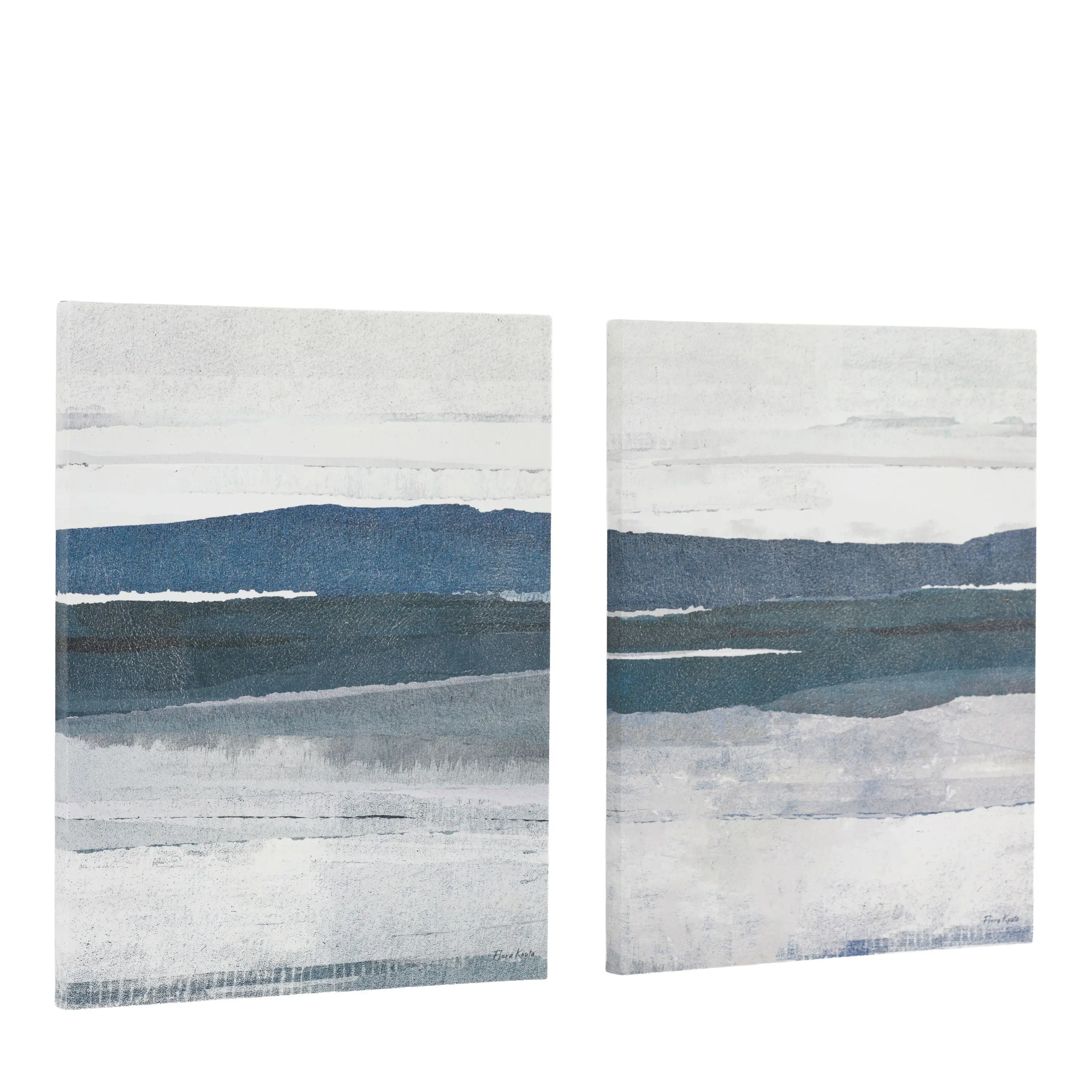 Calm and Collected Framed Canvas Set of 2 - Image 3