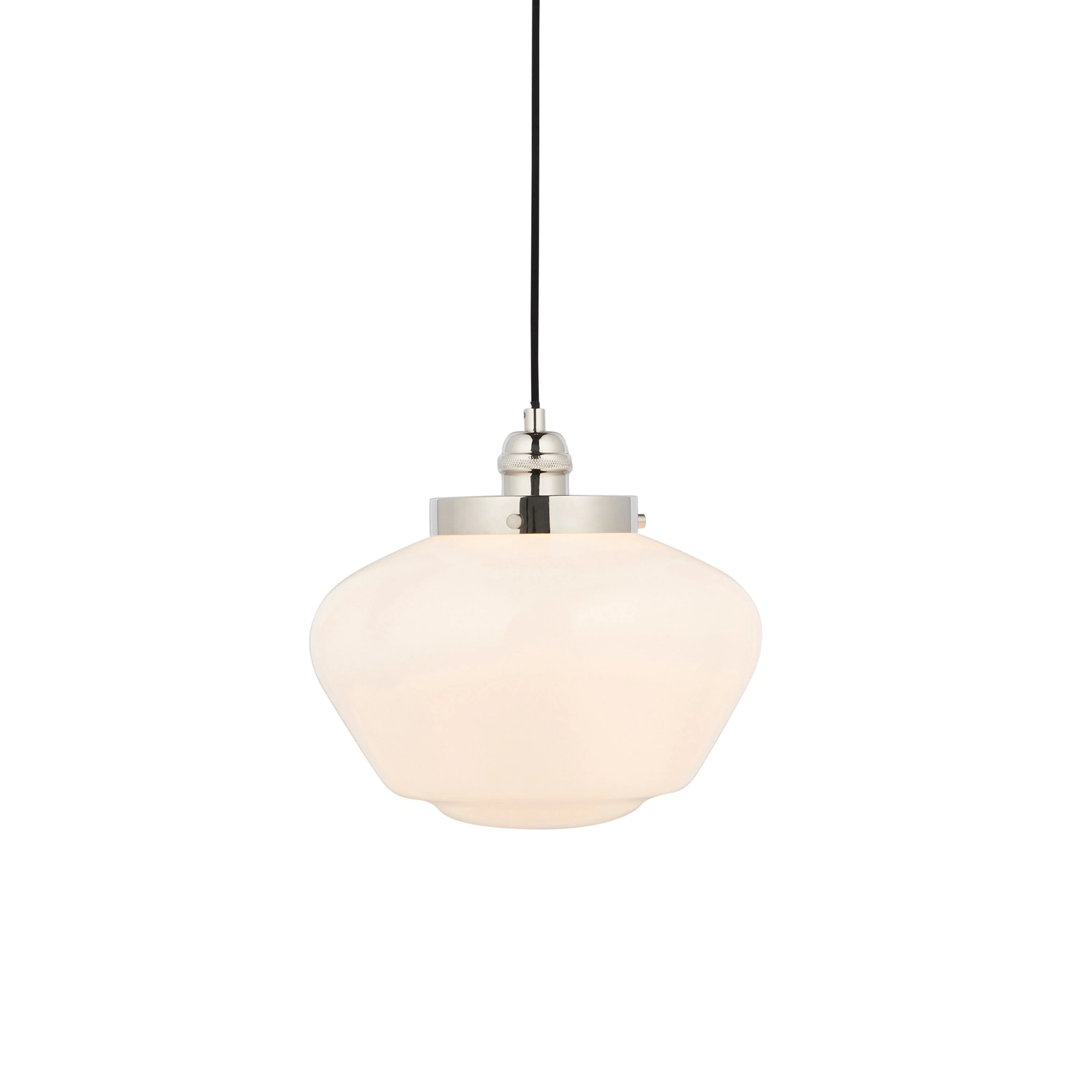 Camenbey 1 Pendant Light Bright Bickel Opal Glass - Image 2