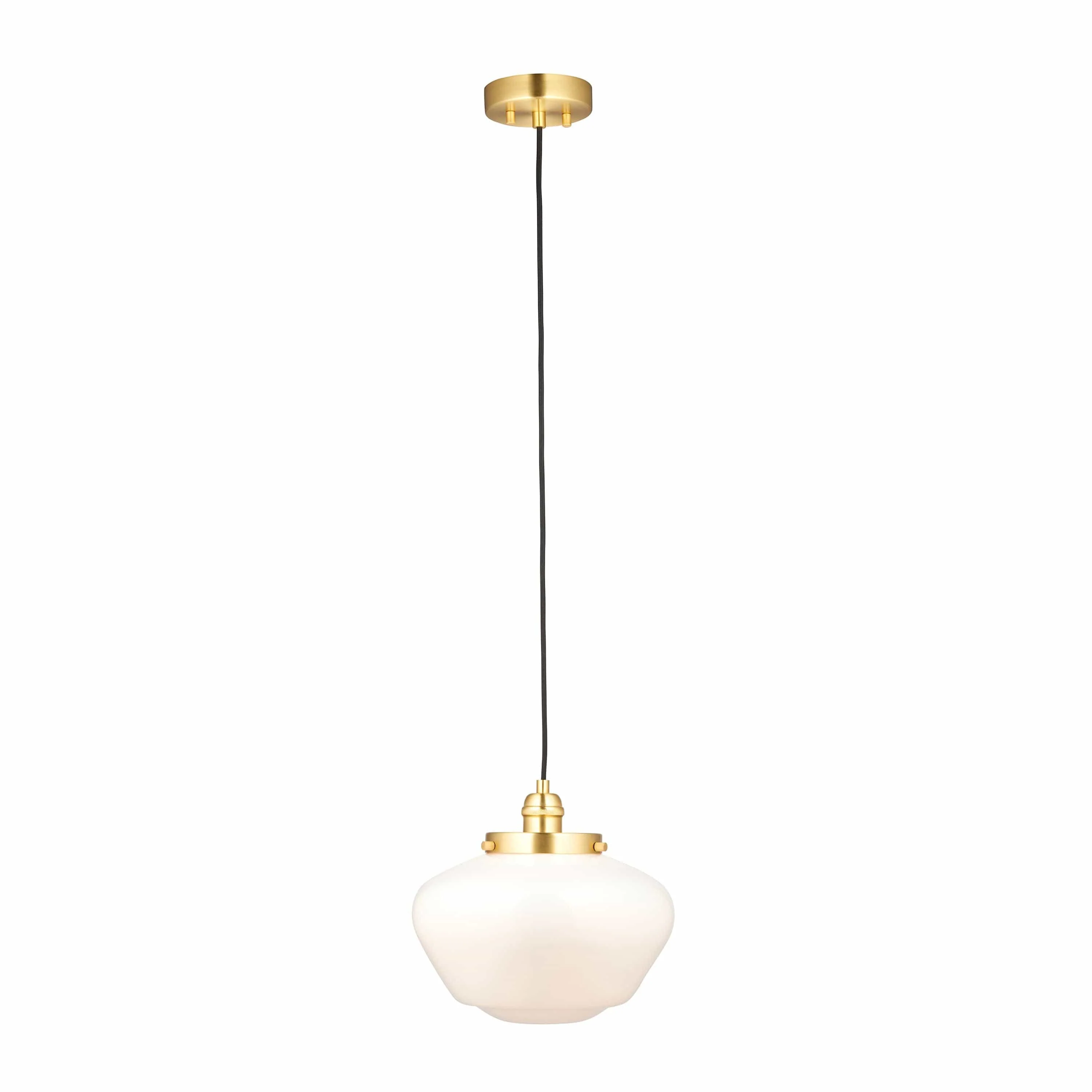 Camenbey 1 Pendant Light Brass Opal Glass - Image 7