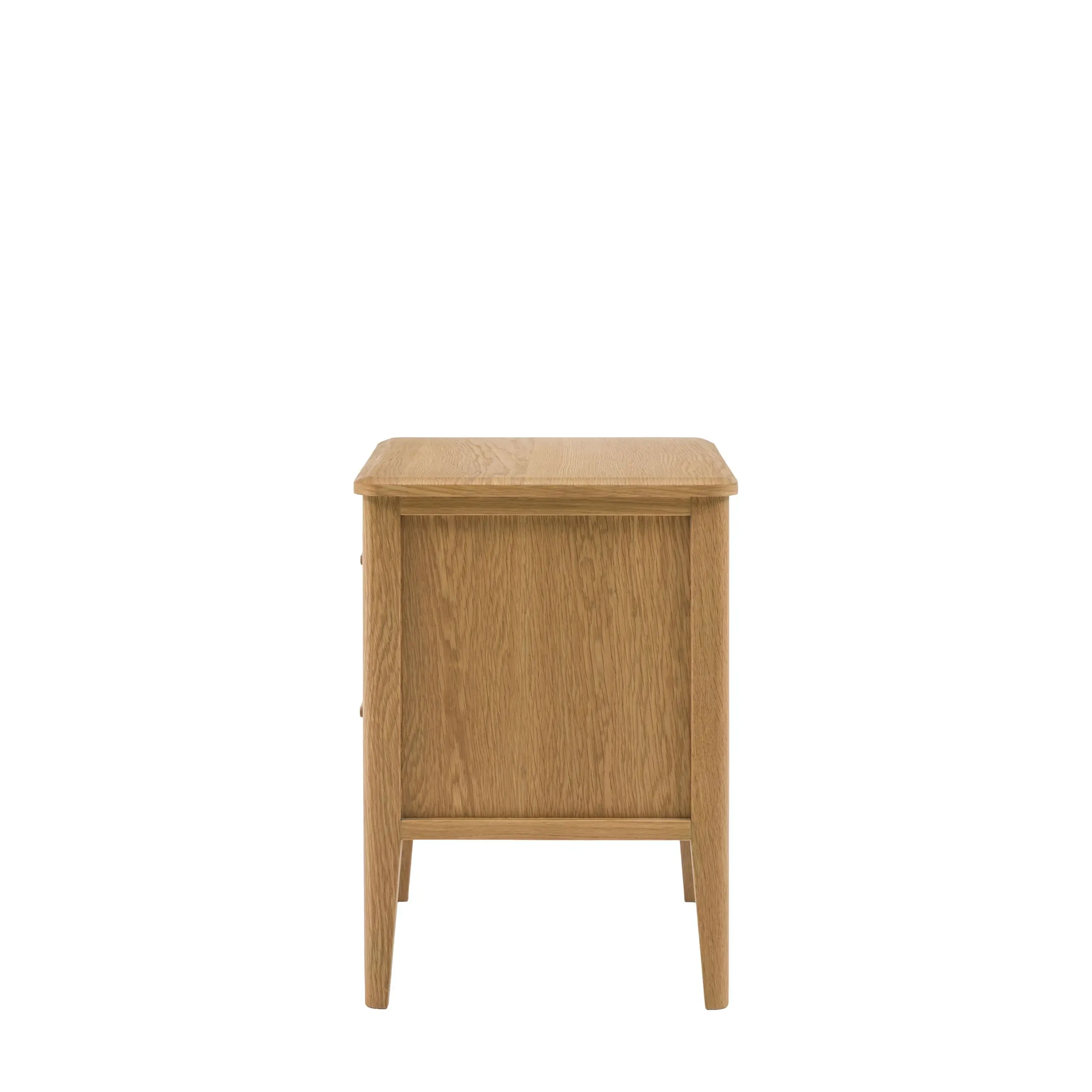 Camden 2 Drawer Bedside Natural - Image 6