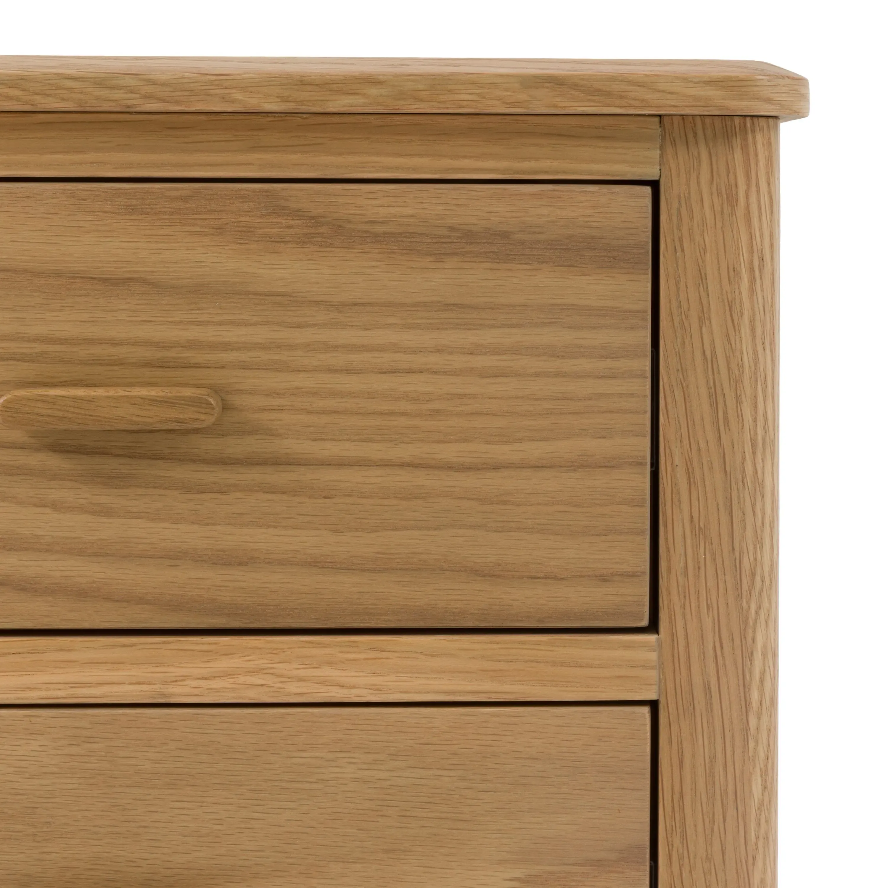 Camden 2 Drawer Bedside Natural - Image 8