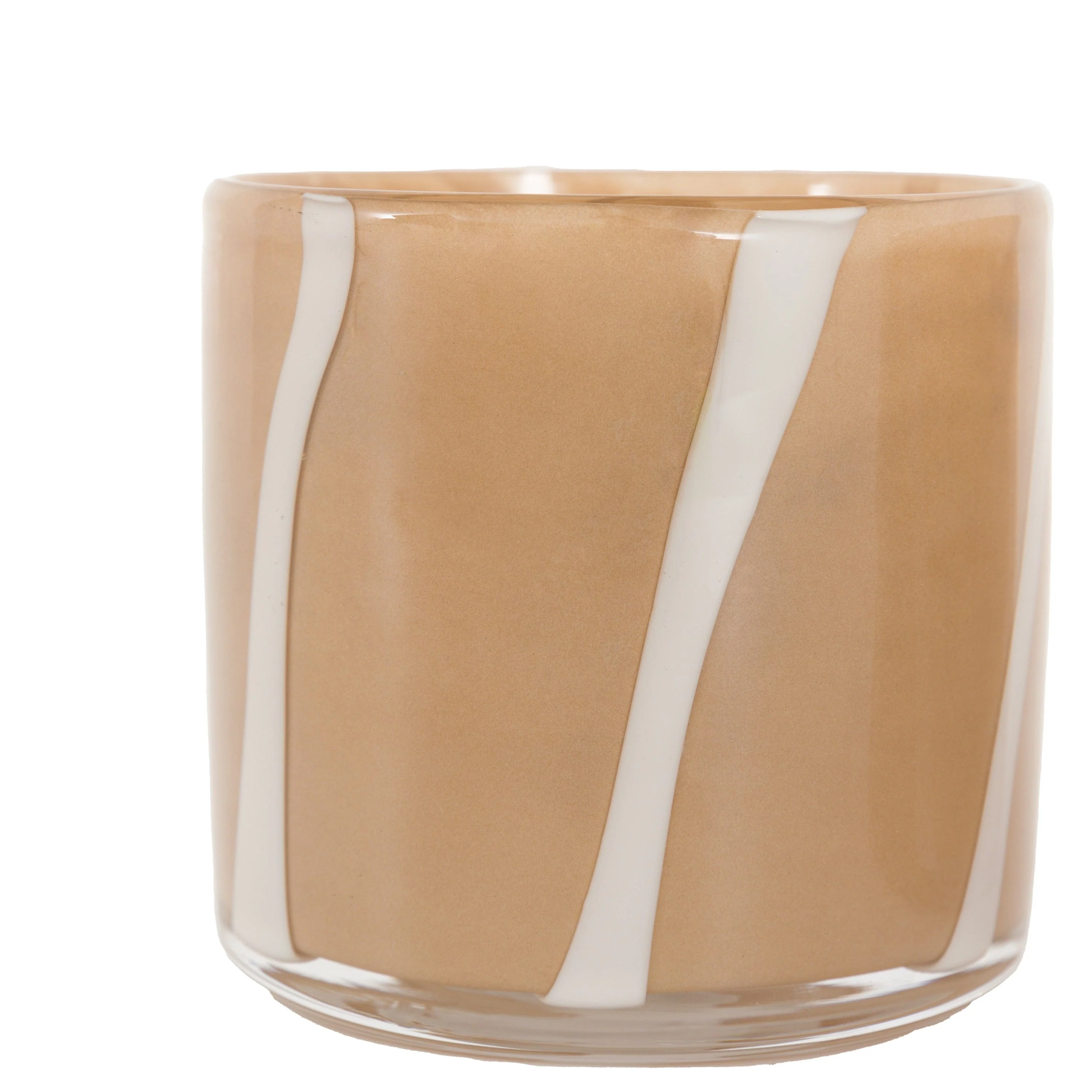Candy Tealight Holder Beige&Cream 2pk - Image 6