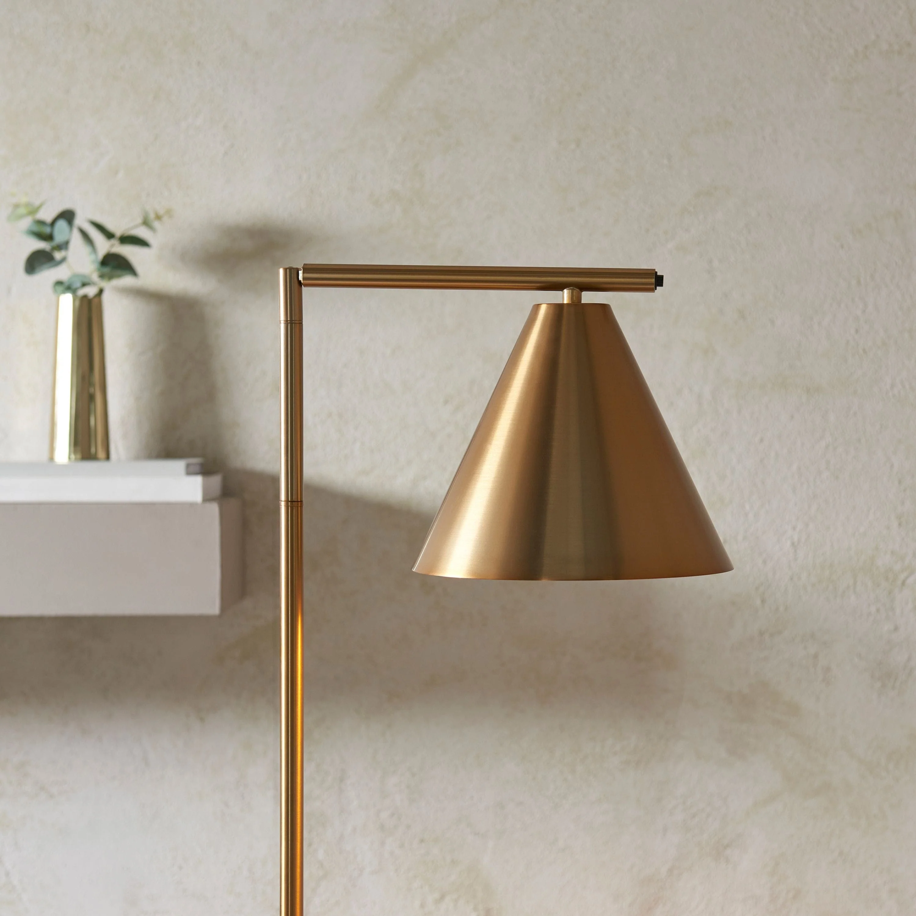 Capel Floor Light Antique Brass - Image 4
