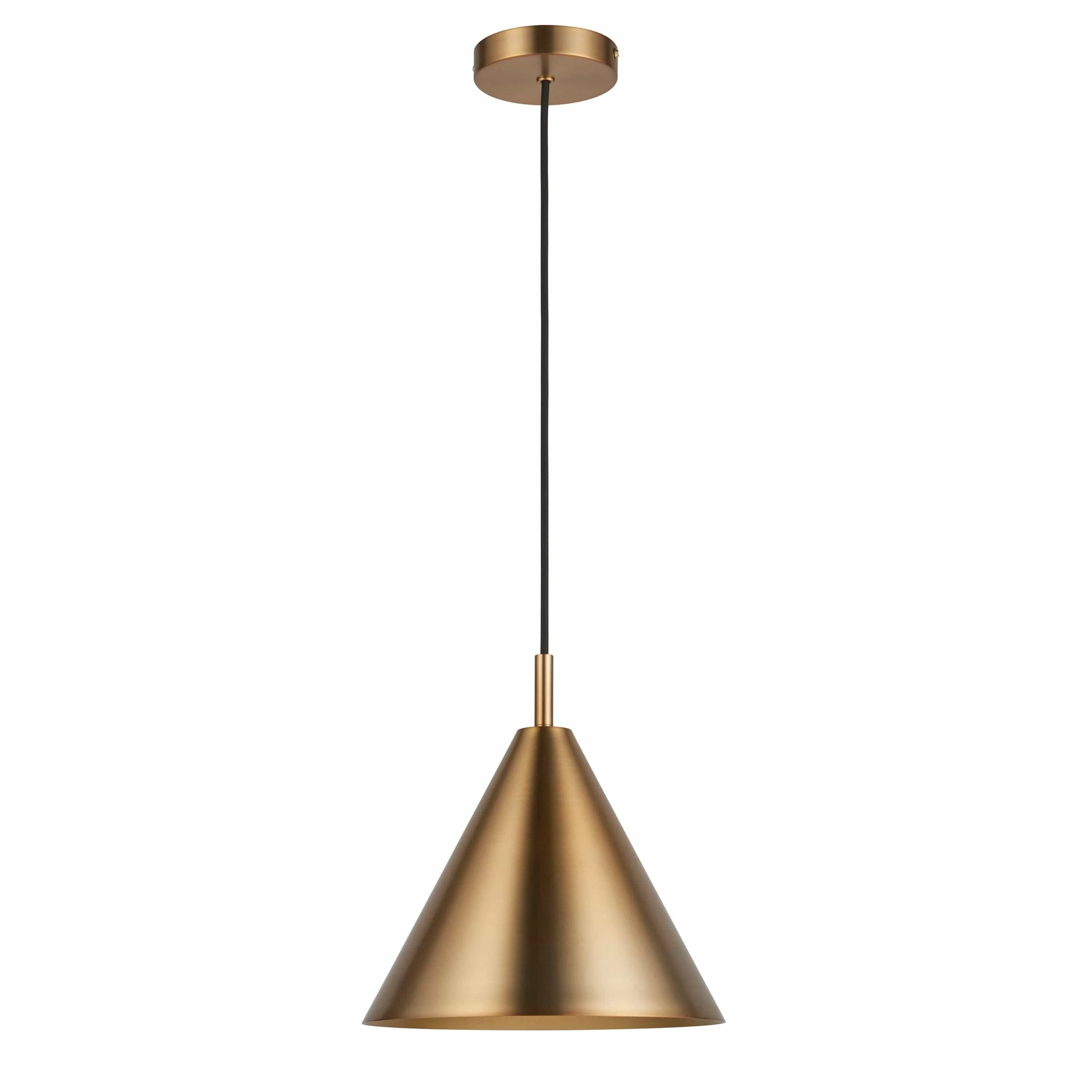Capel Pendant Light Antique Brass - Image 9