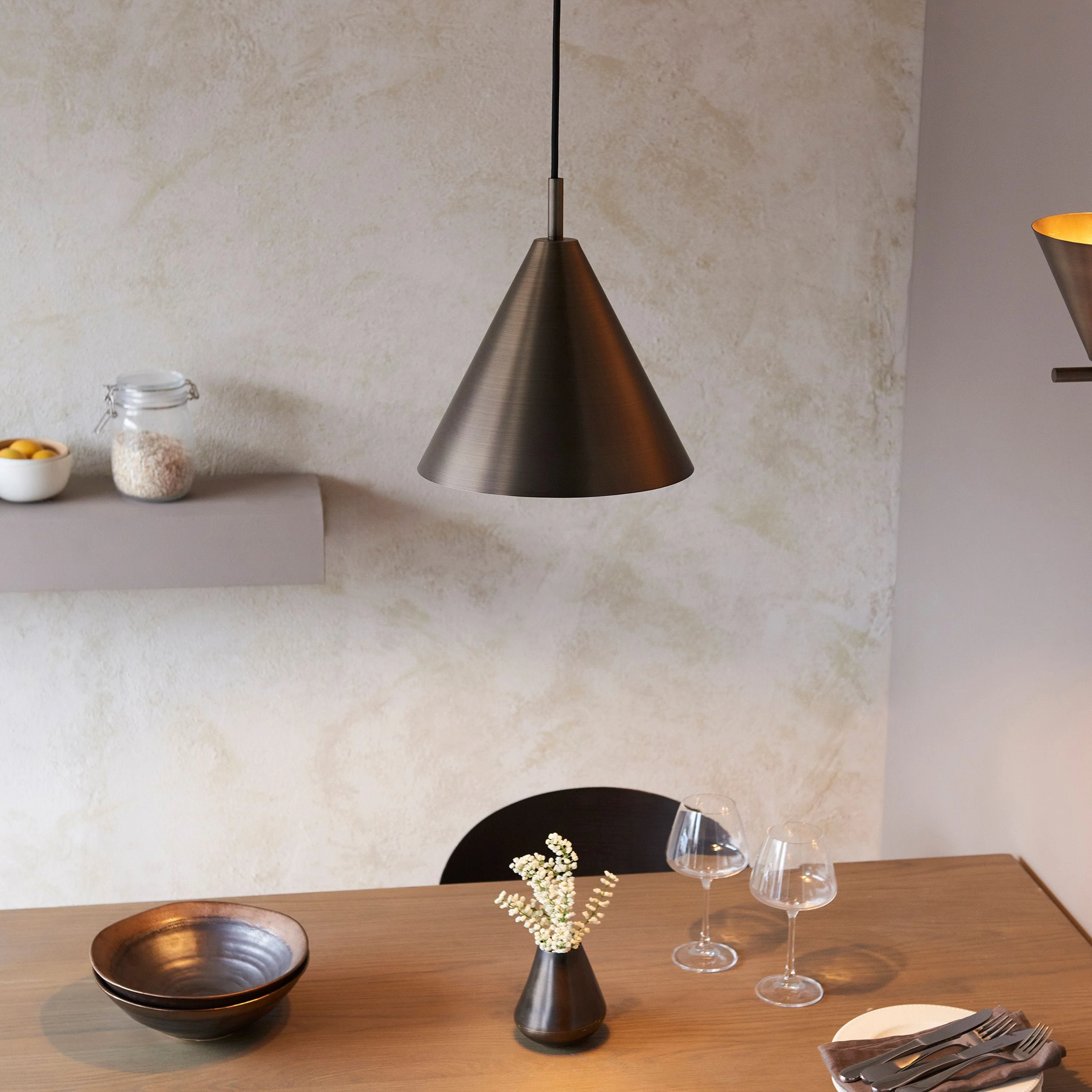 Capel Pendant Light Antique Bronze - Image 4