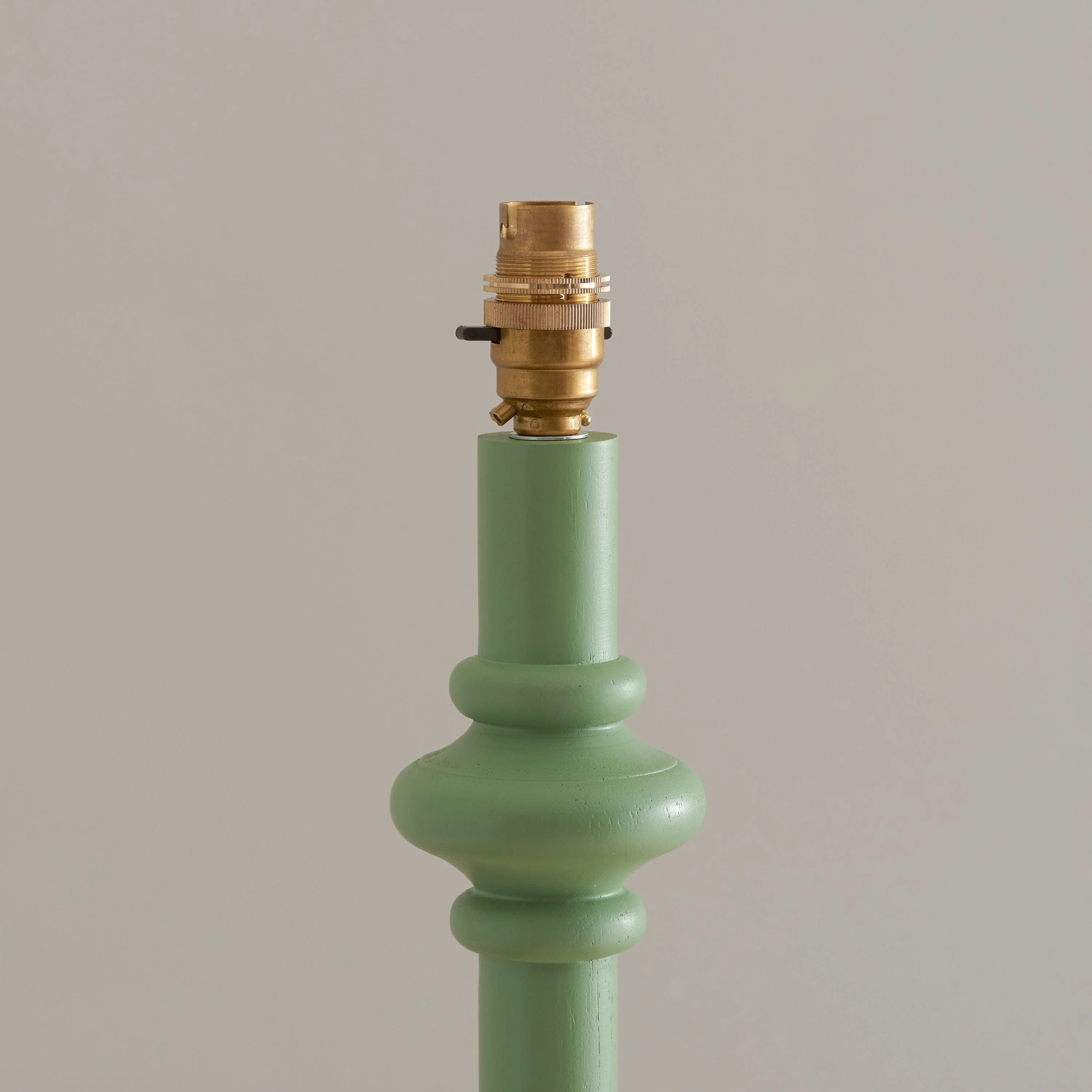 Carnival Floor Lamp Base Satin Cotsbro Green - Image 3