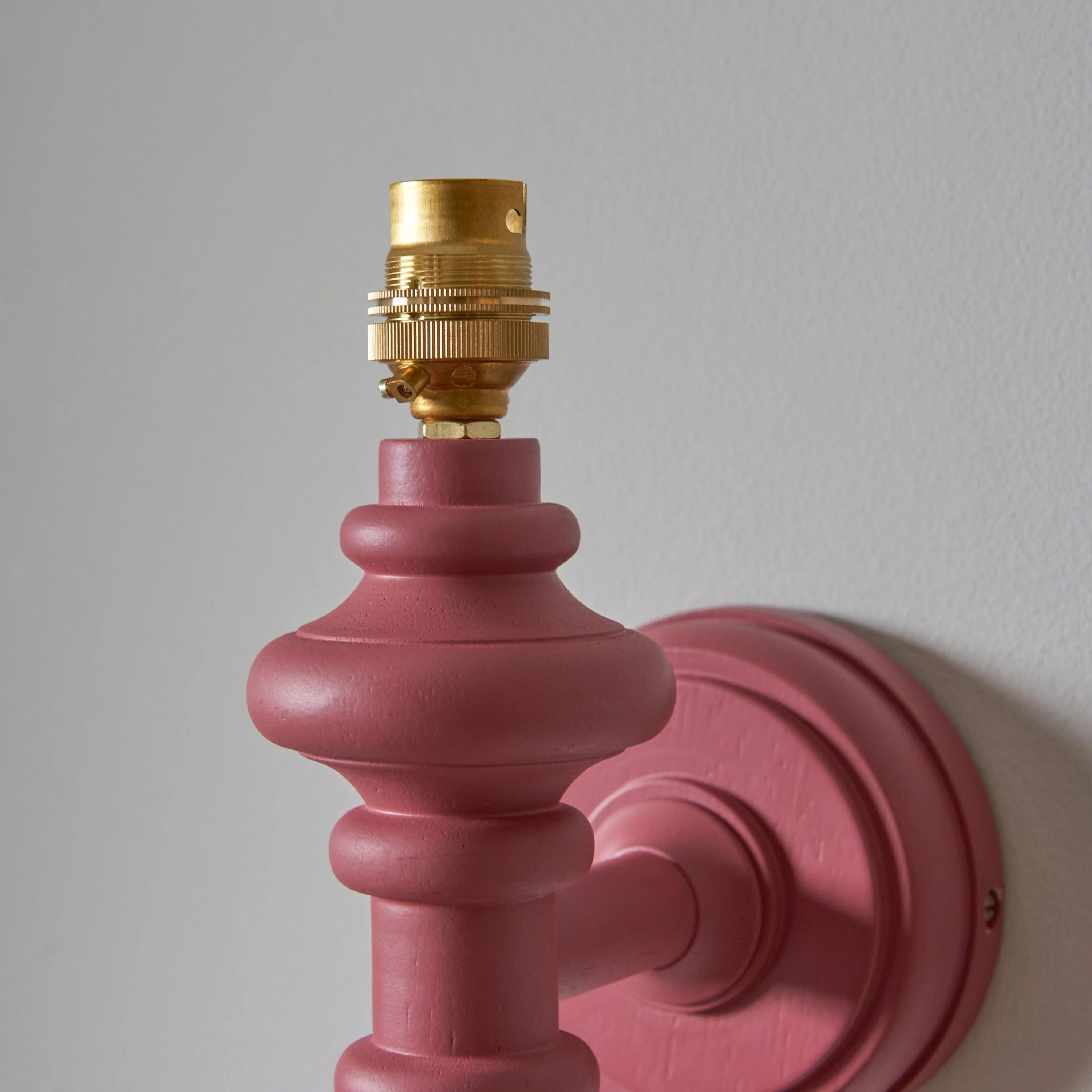 Carnival Wall Light Fitting Satin Pink Clay - Image 3