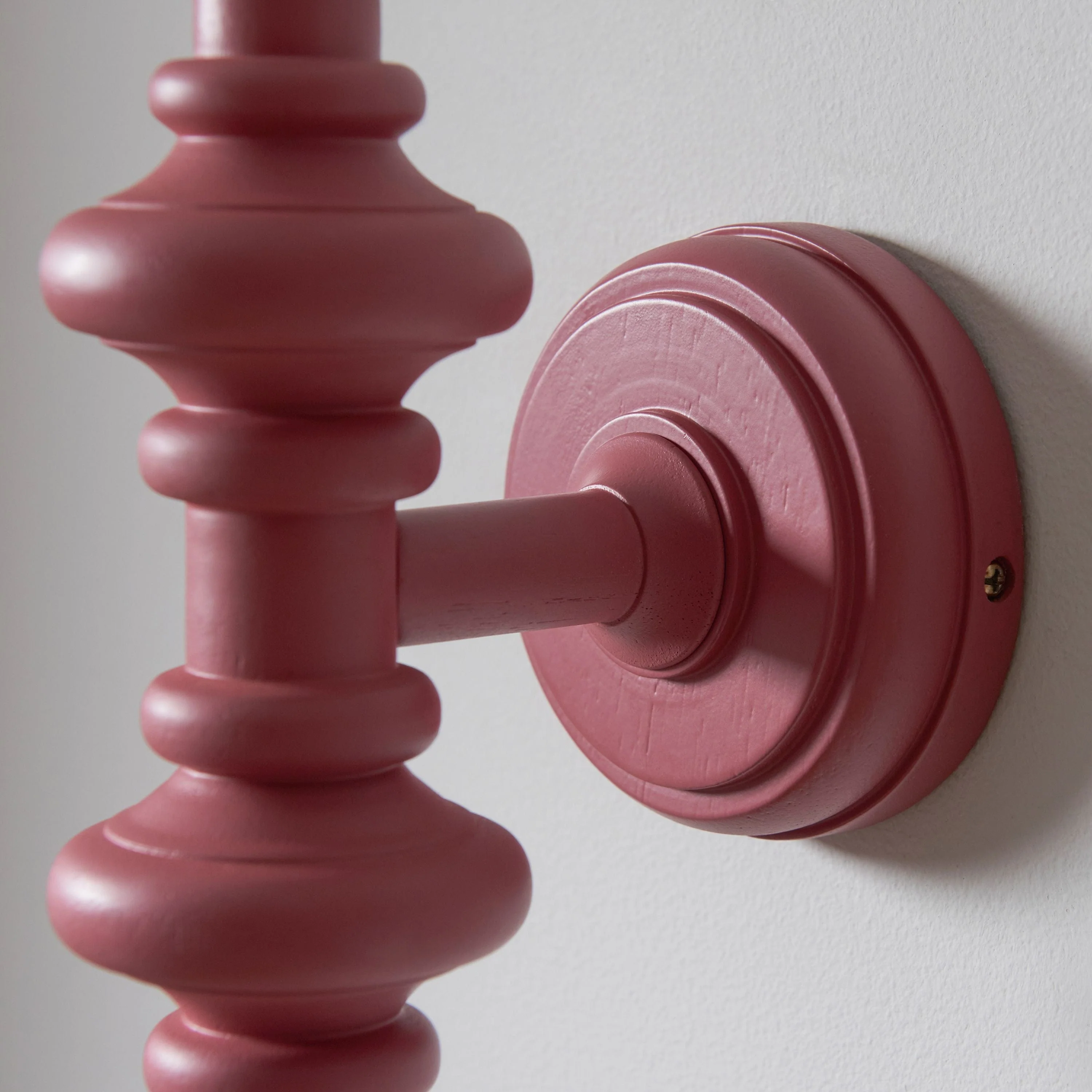 Carnival Wall Light Fitting Satin Pink Clay - Image 5