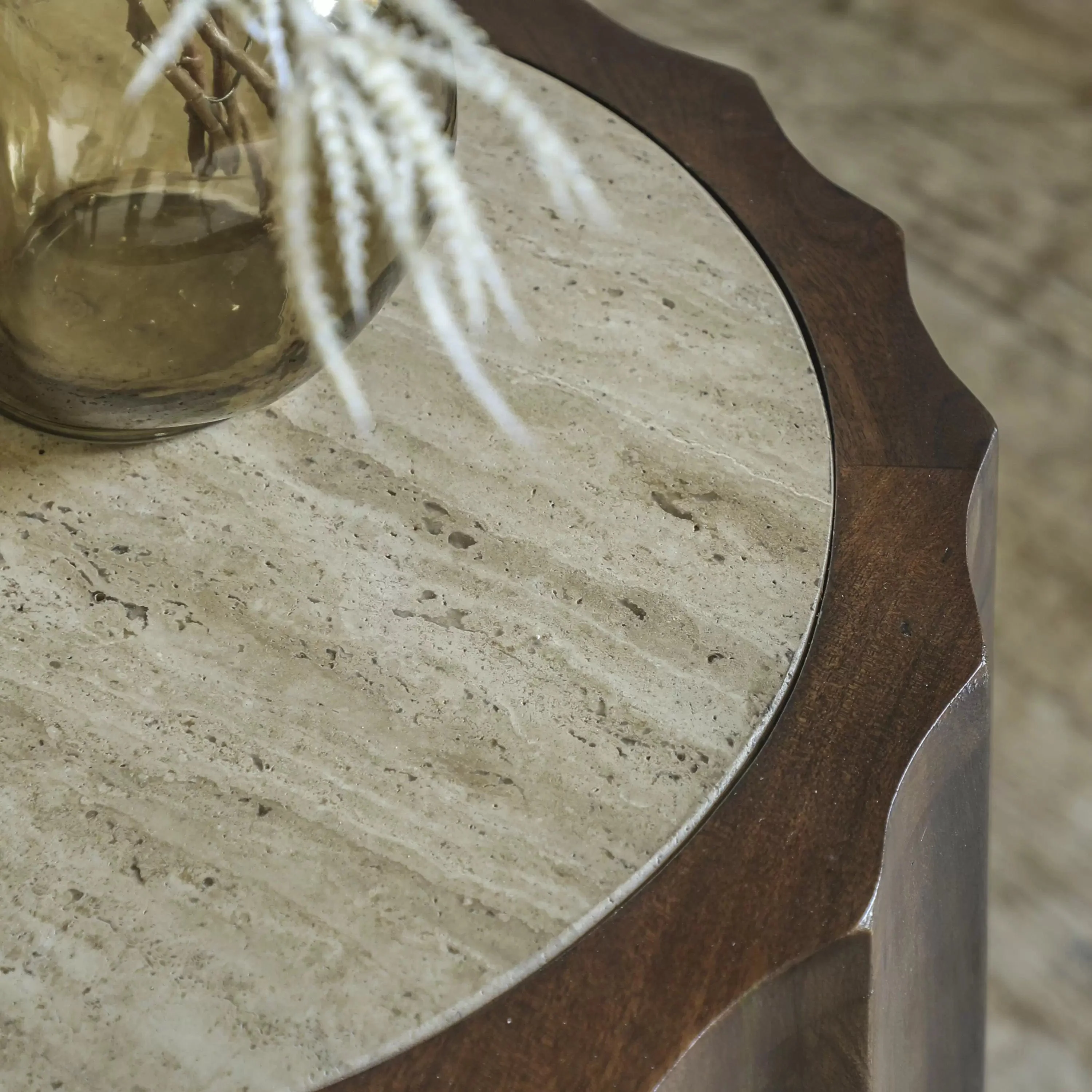 Oadby Side Table 470x470x550mm - Image 5