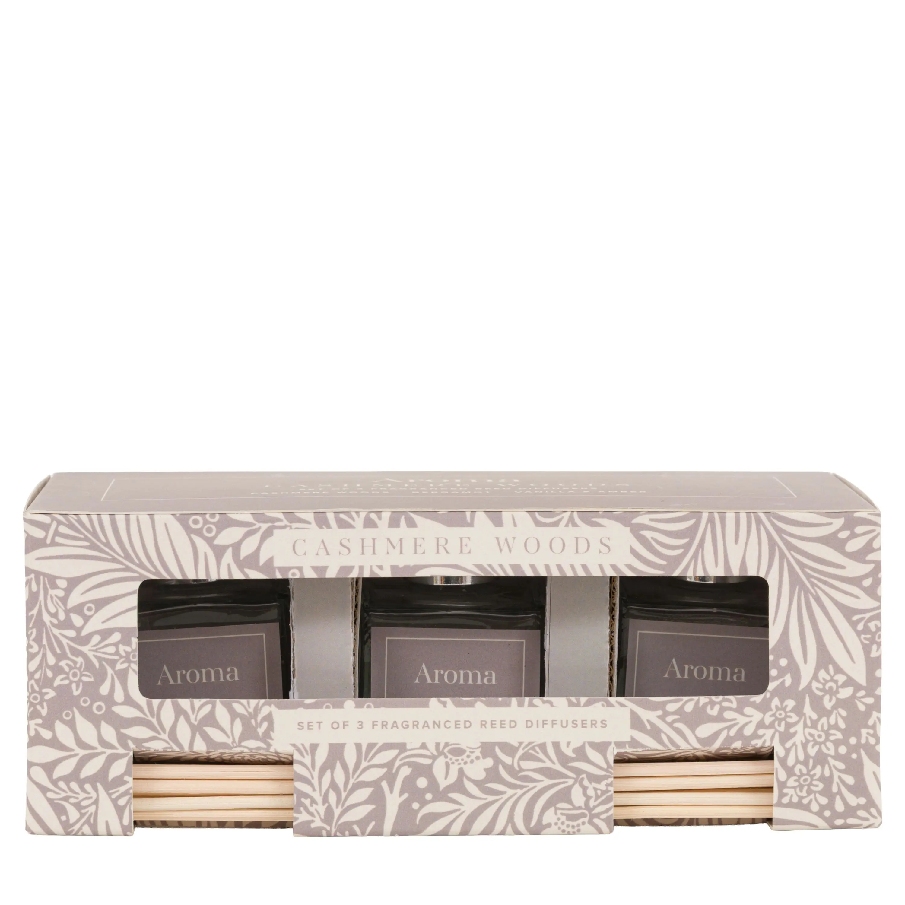 Cashmere Woods Reed Diffuser Set of 3