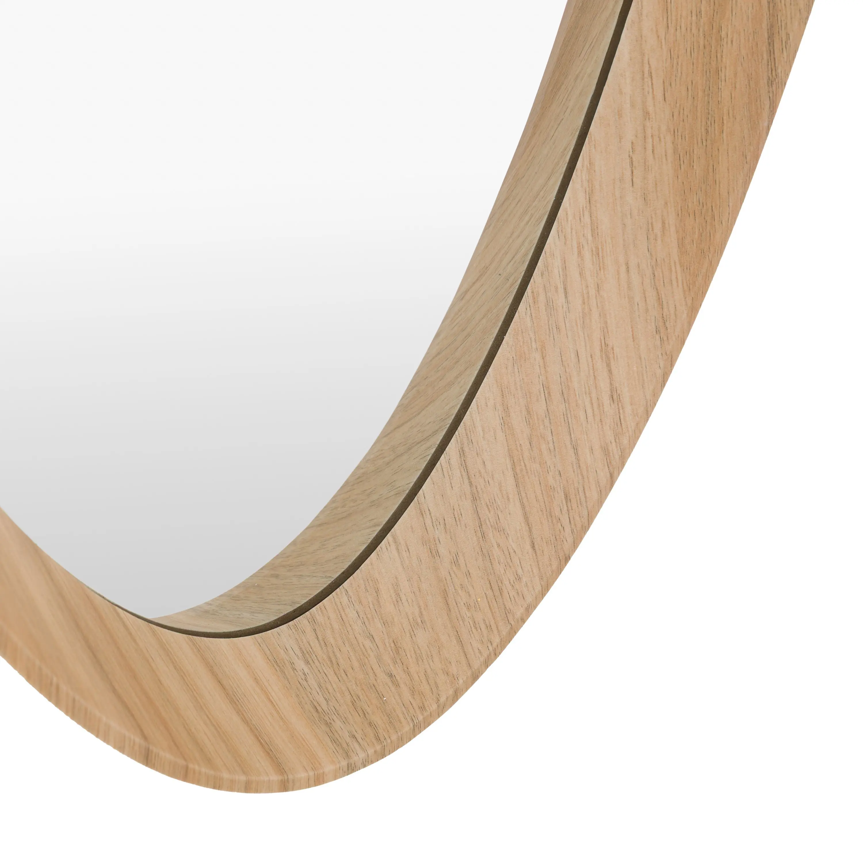 Cedar Elipse Mirror Oak - Image 8