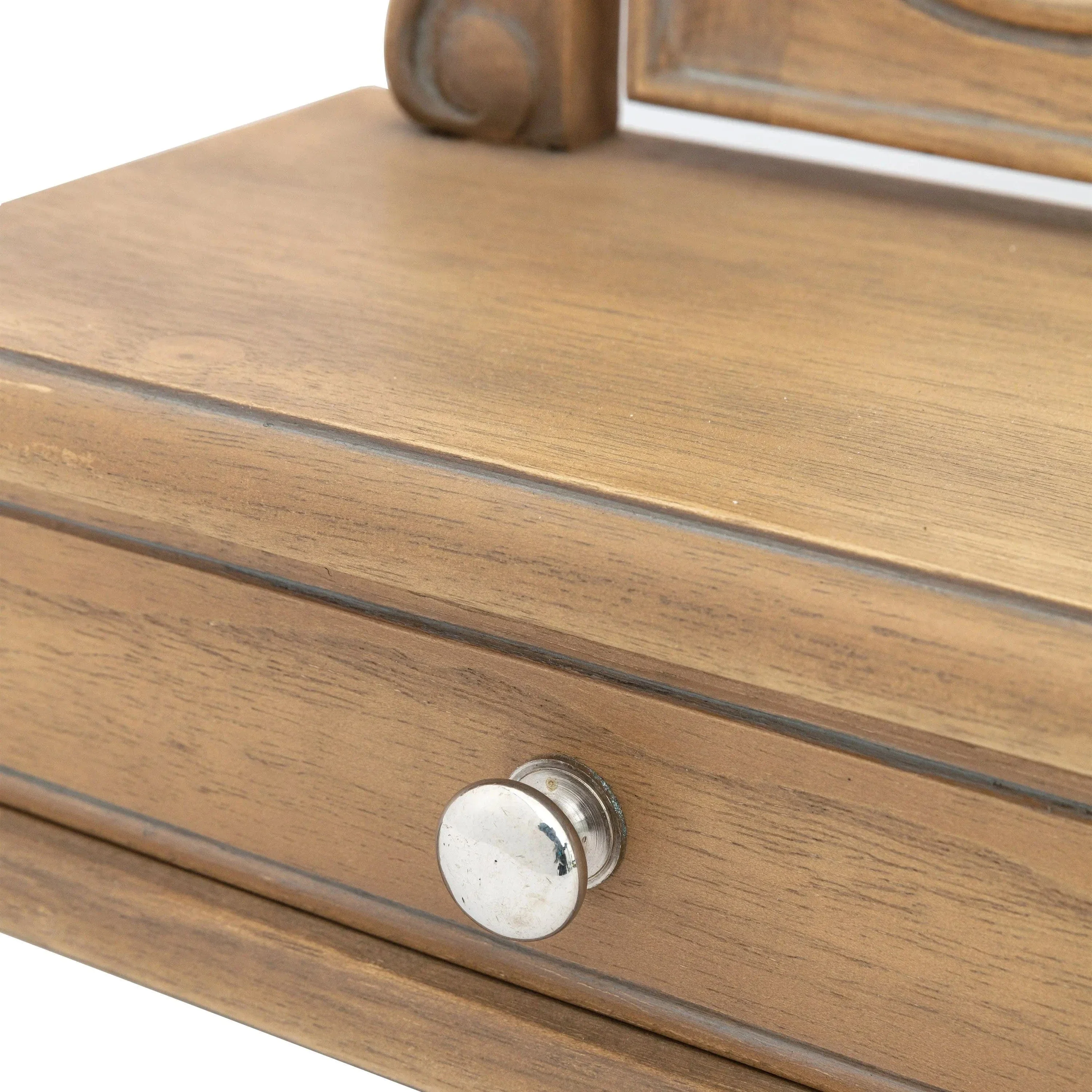 Chic Dressing Table Mirror Weathered - Image 9