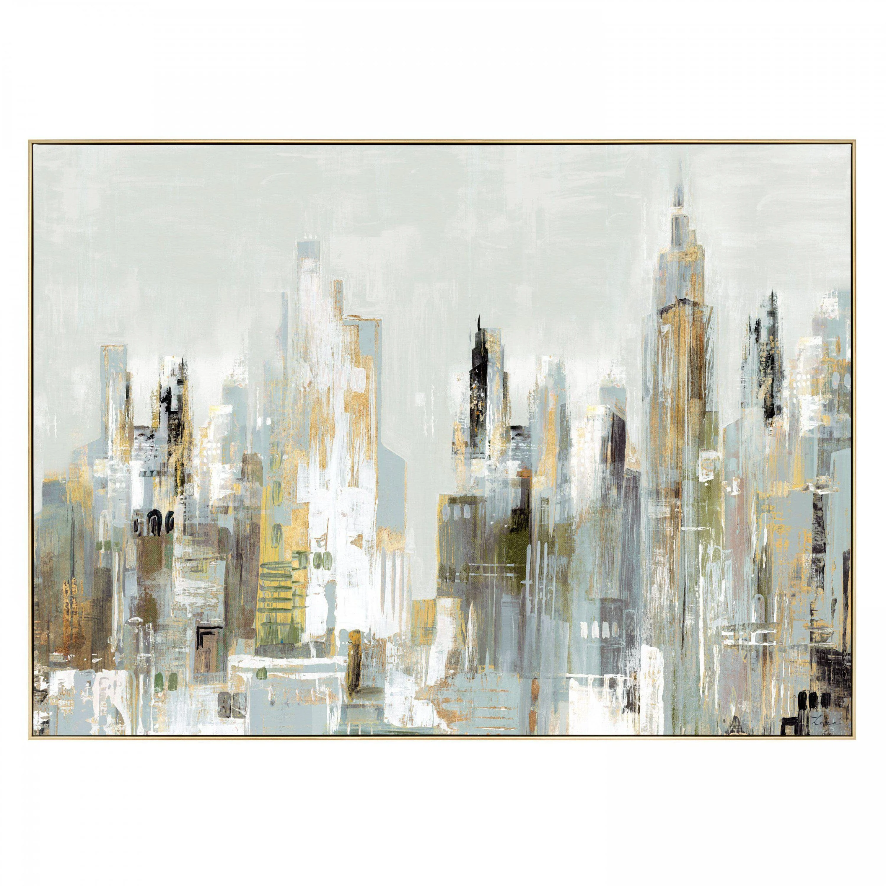 City Limits Framed Canvas - Image 2