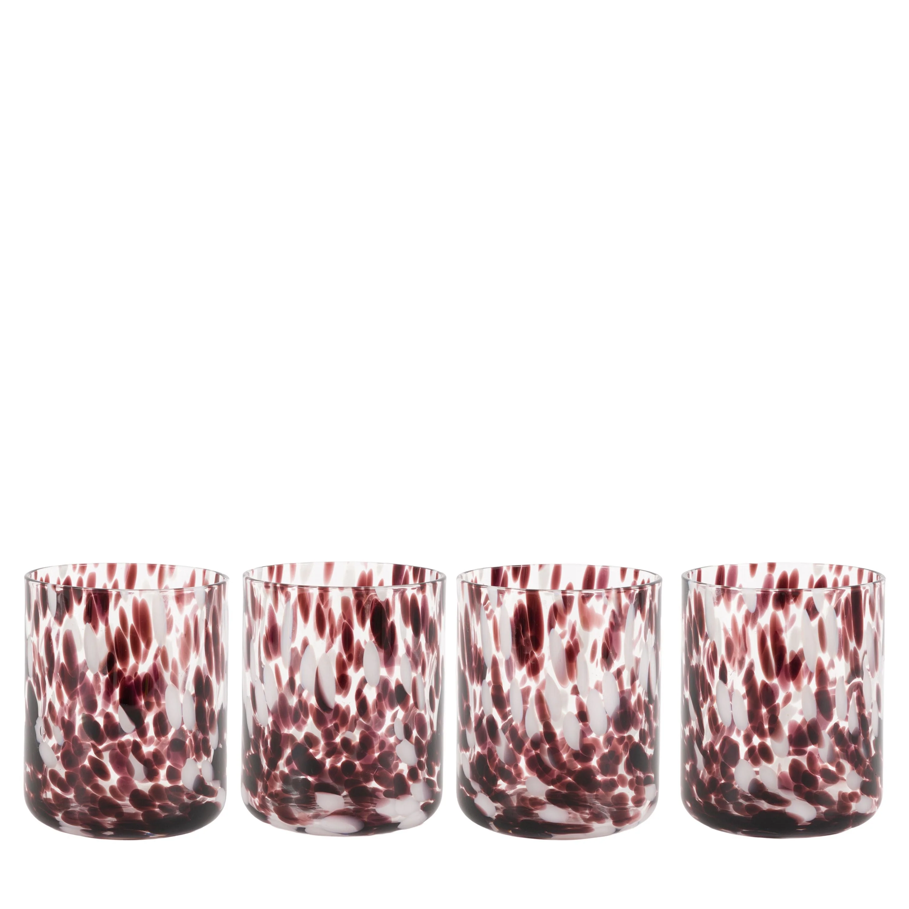 Confetti Tumbler Glasses 4pk