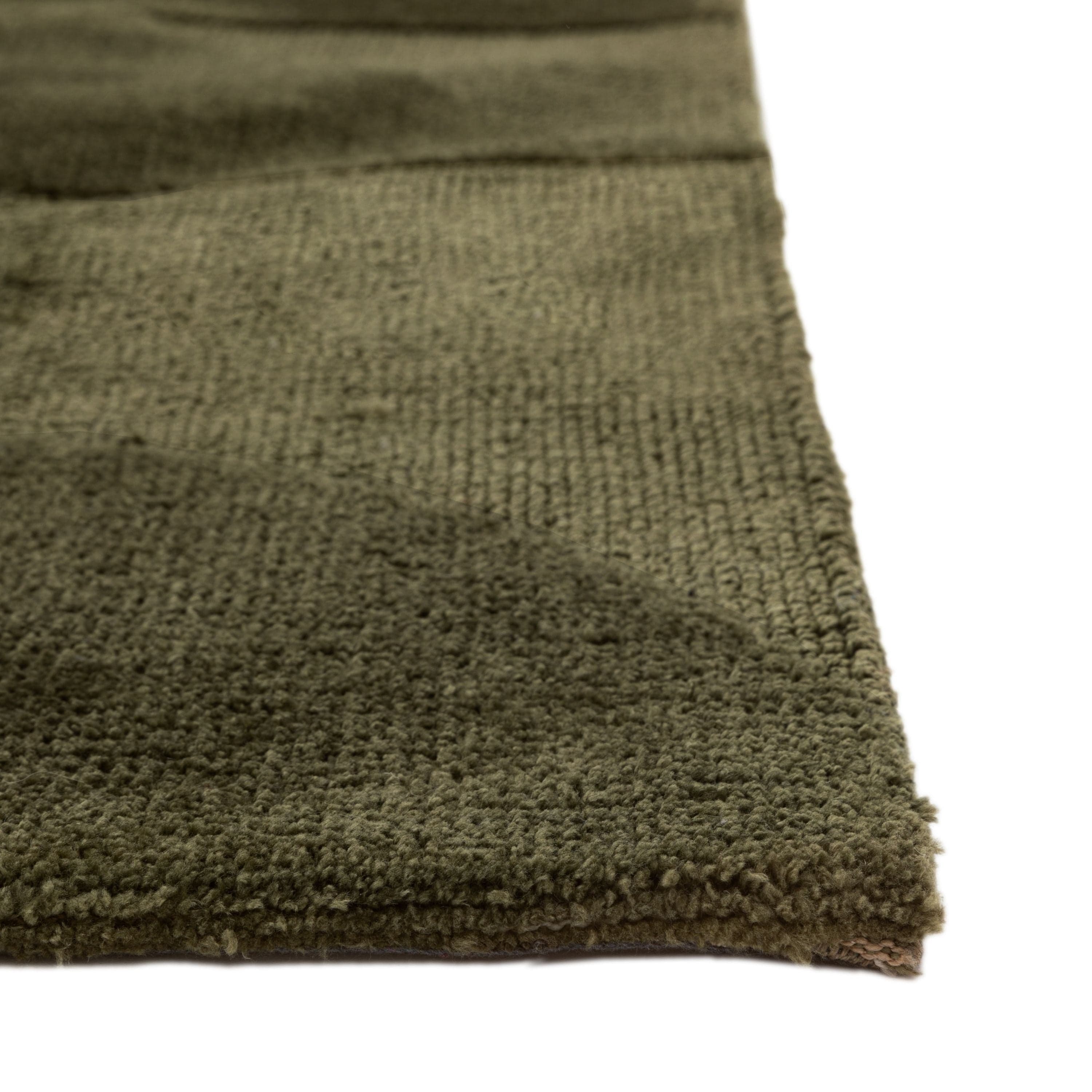 Costrand Block Rug Olive Large - Image 4