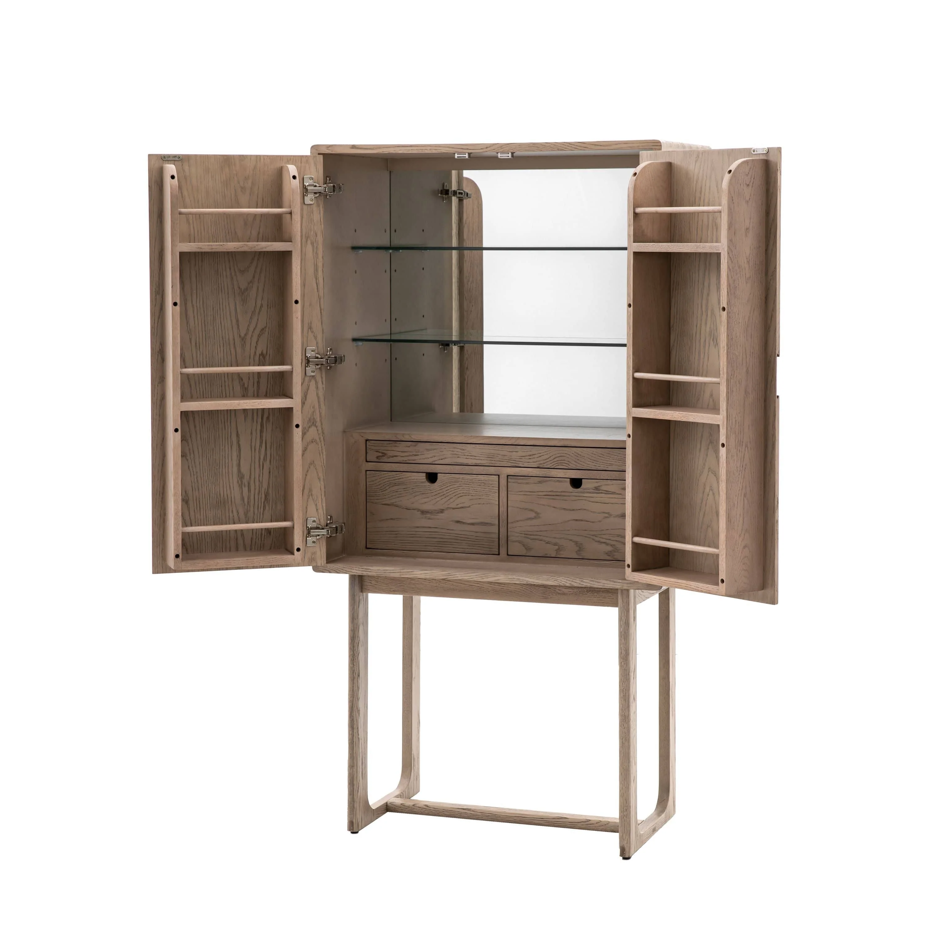 Craft Cocktail Cabinet Smoked - Image 8