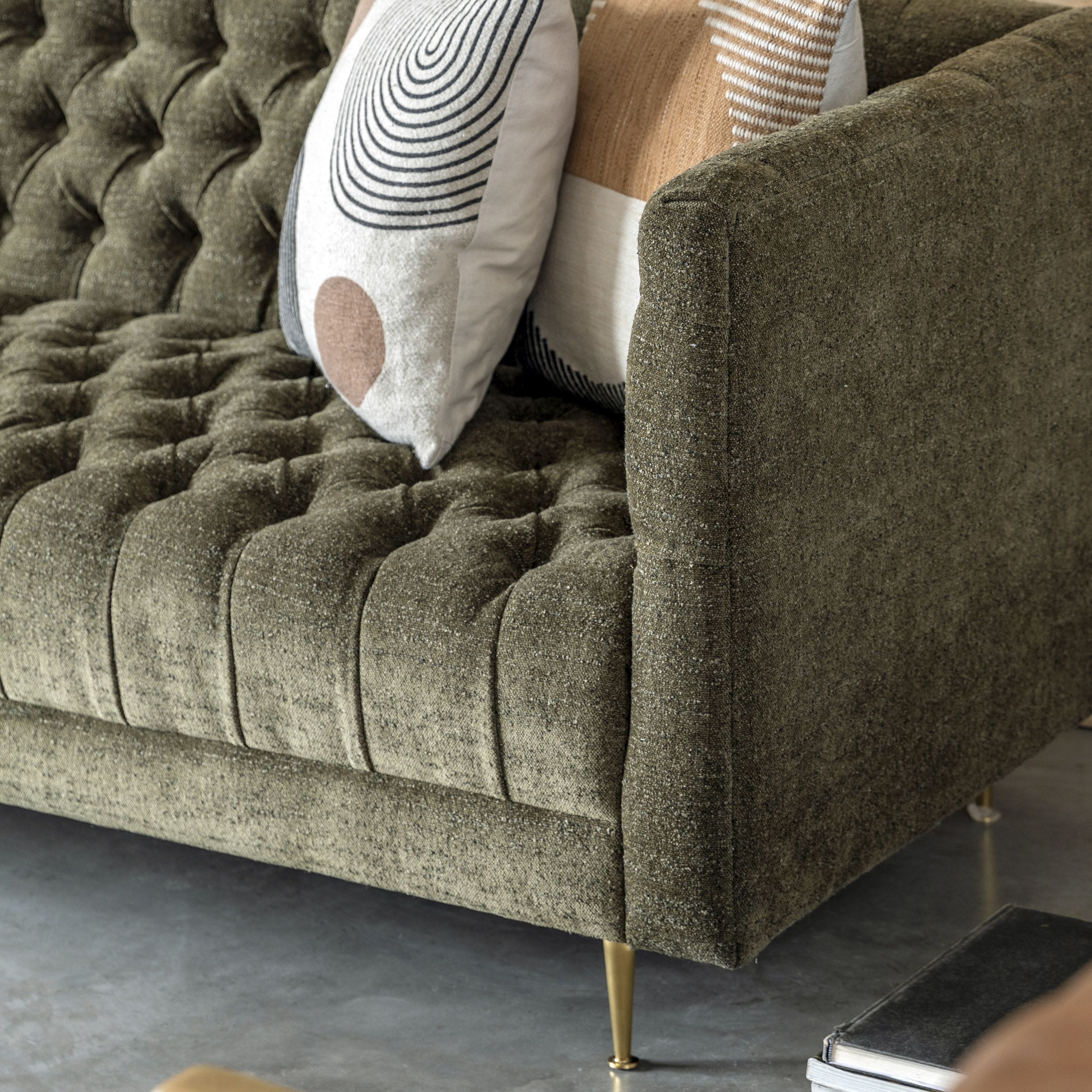 Dalton Sofa Moss Green - Image 4