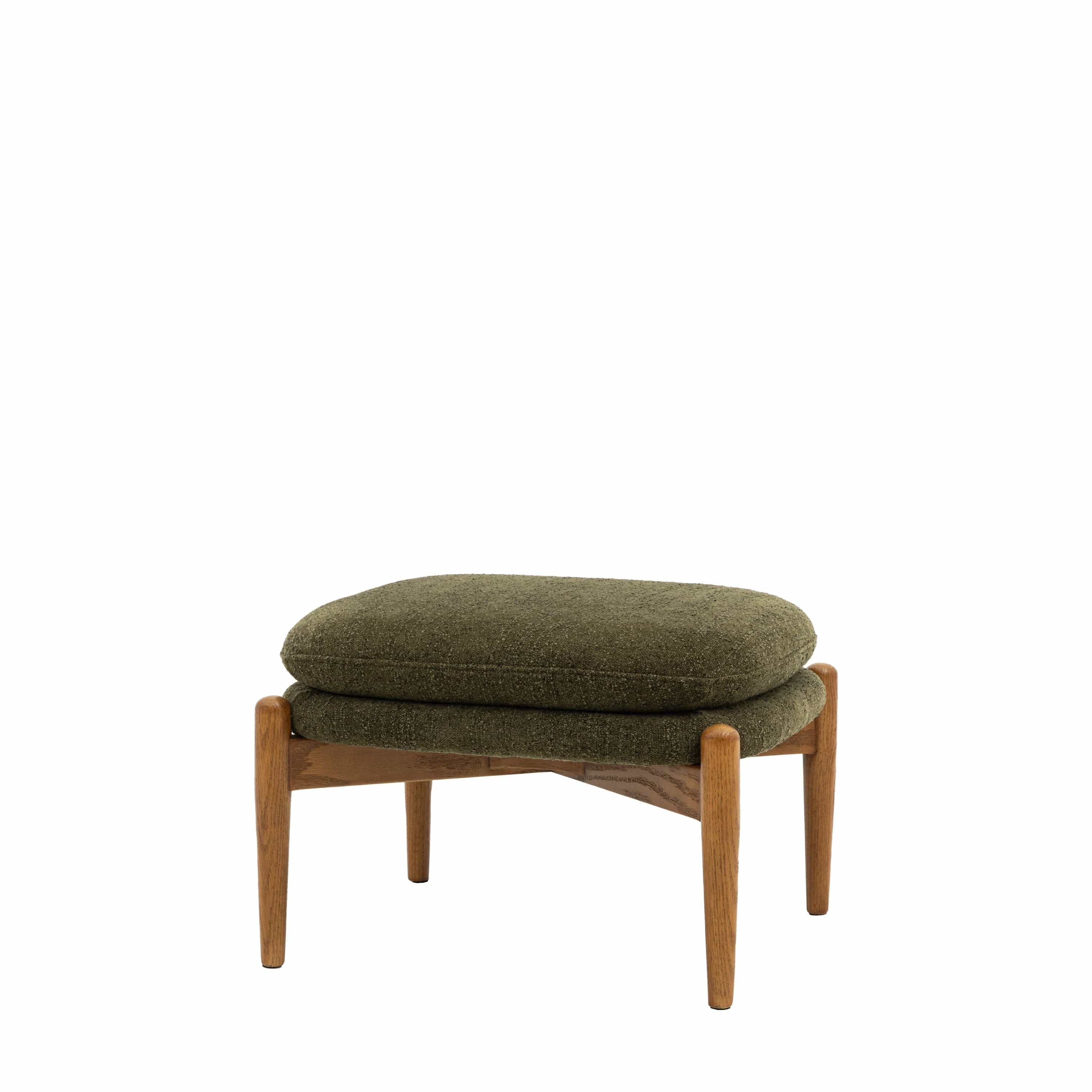 Datzun Footstool Green Boucle - Image 6