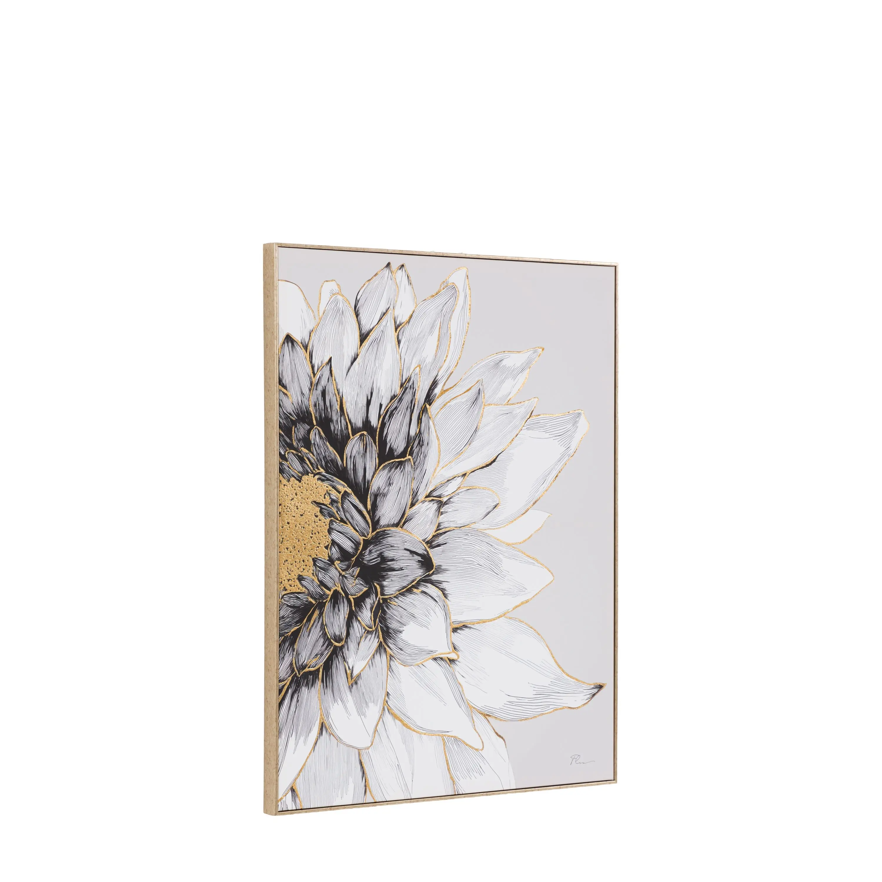 Dhalia Framed Canvas - Image 3