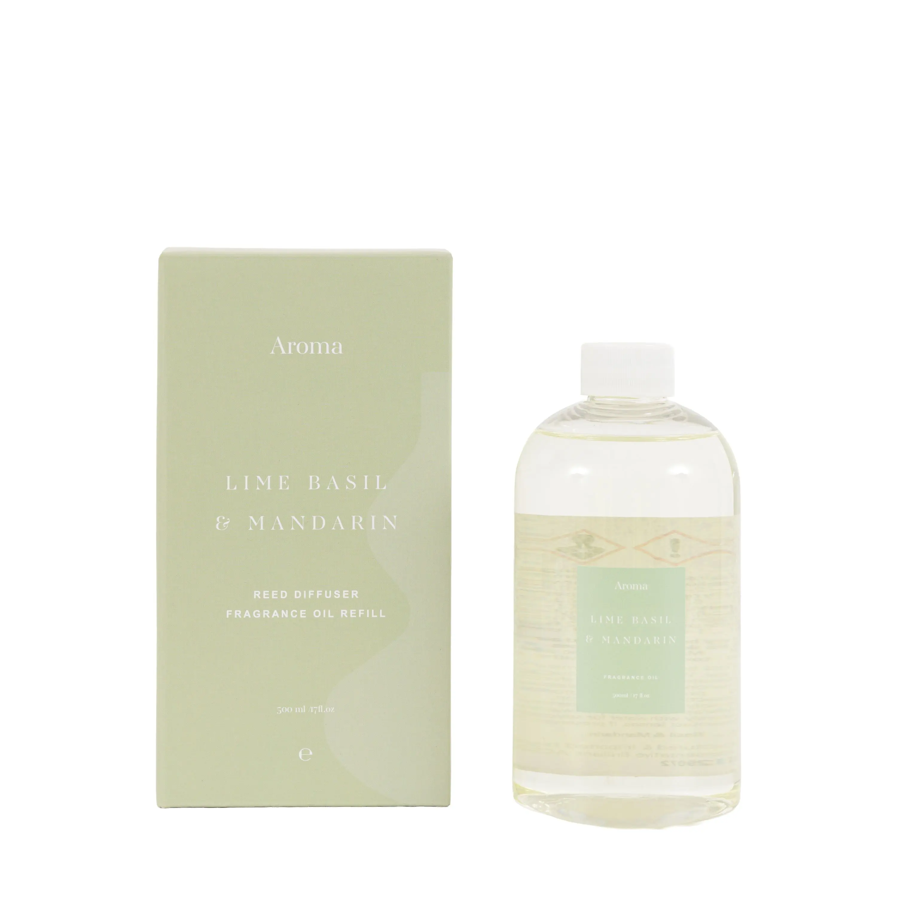 Diffuser Refill Oil Lime Basil and Mandarin 500ml - Image 4