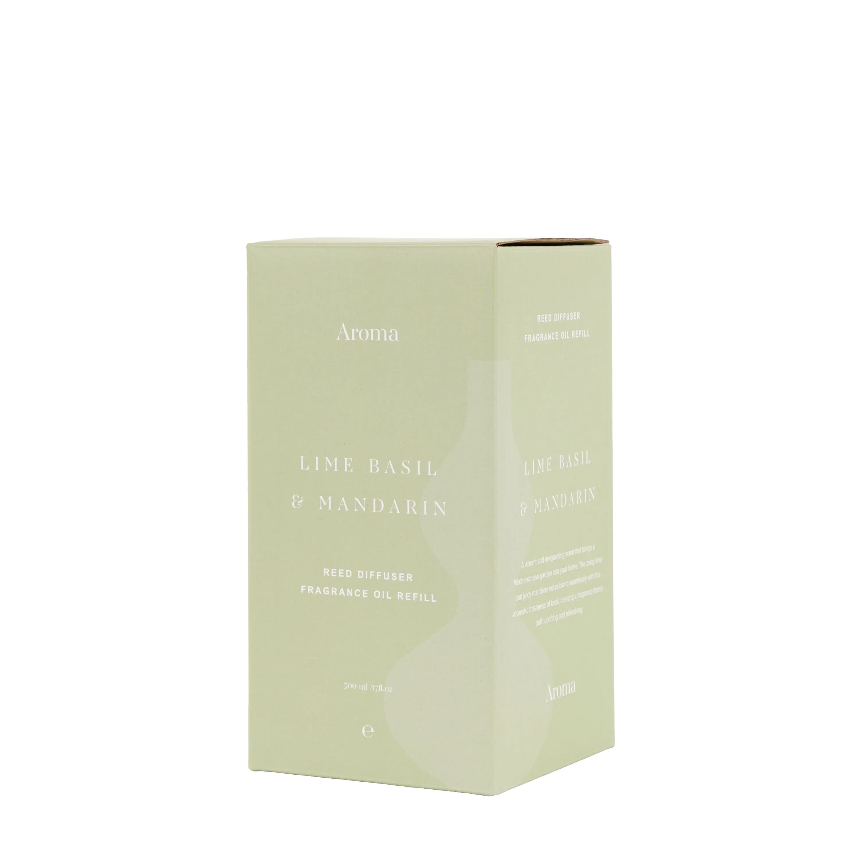 Diffuser Refill Oil Lime Basil and Mandarin 500ml - Image 6