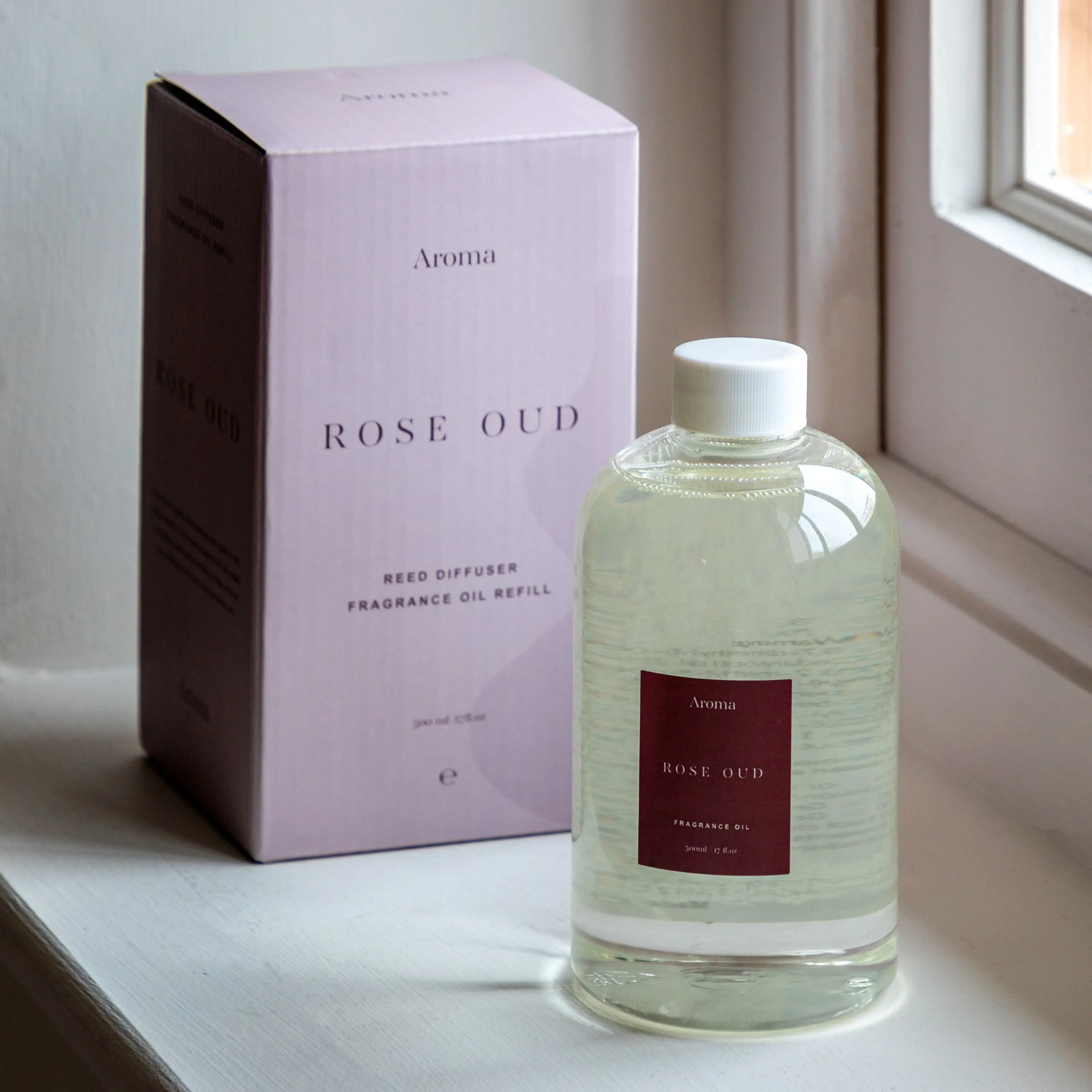 Diffuser Refill Oil Rose Oud 500ml - Image 3