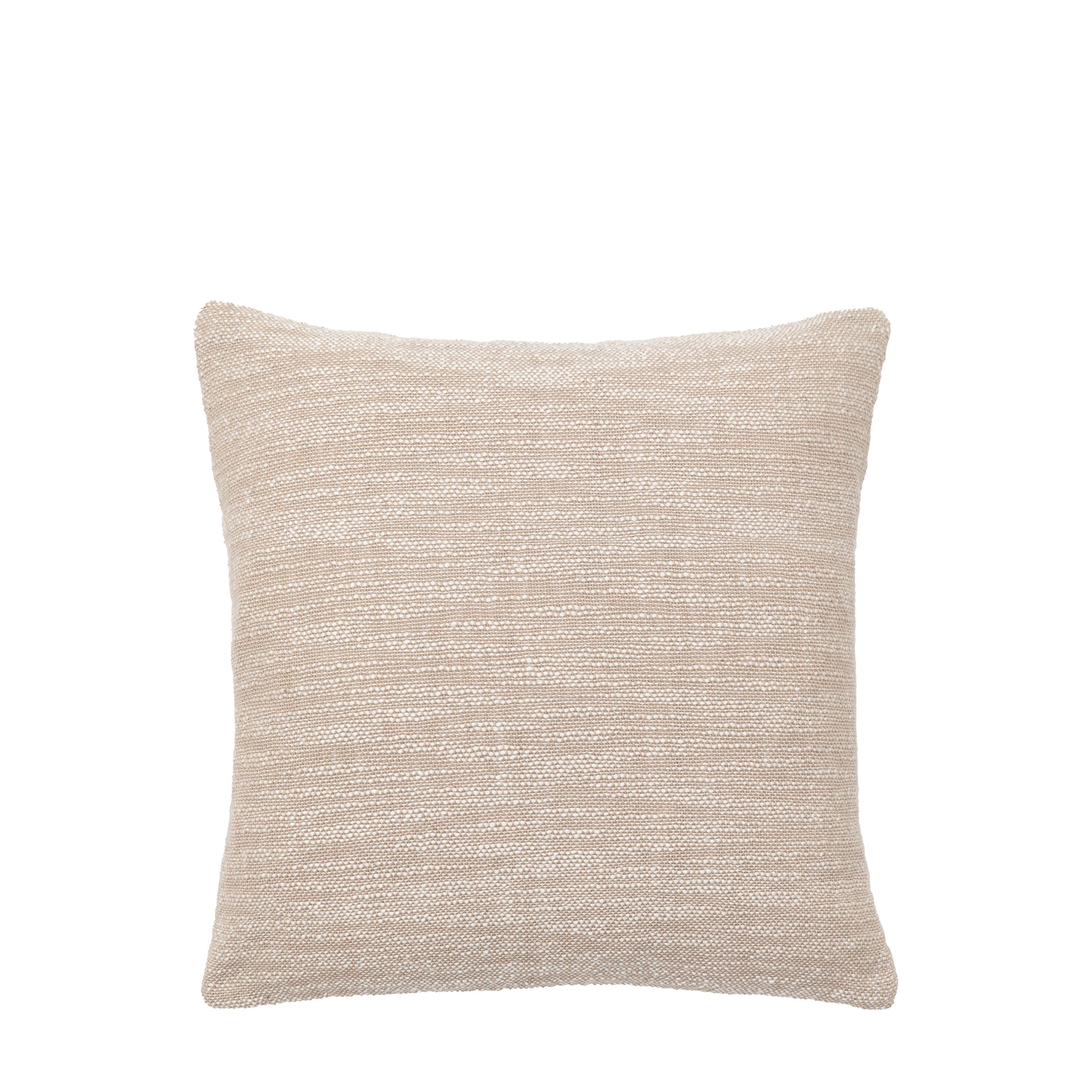 Dunham Slub Cushion Taupe - Image 3