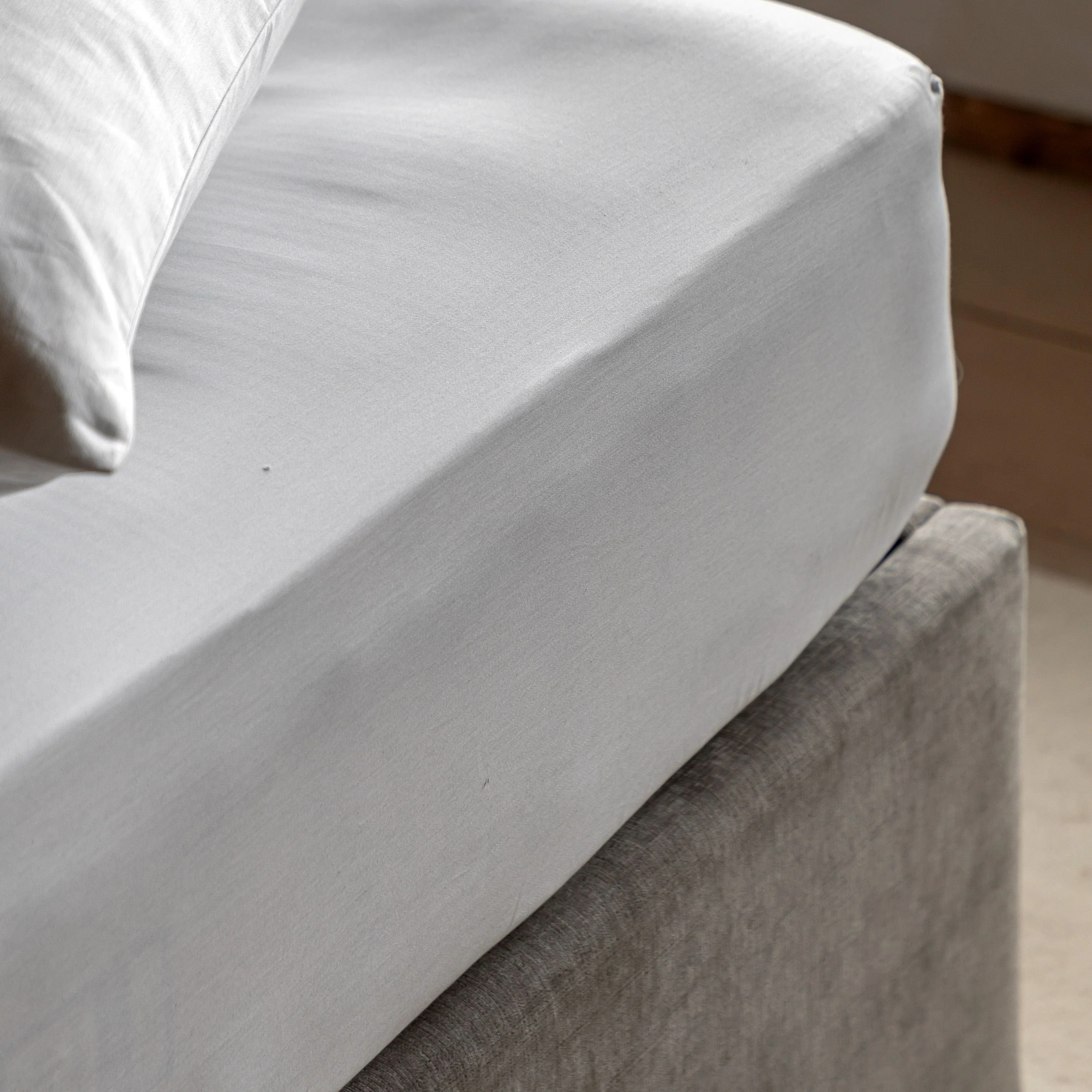 Egyptian Cotton Deep Fitted Sheet Single - Image 2